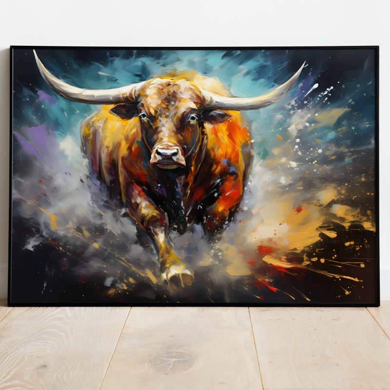 Tyr Plakat - Karikatur Kunsttryk til Dit Hjem