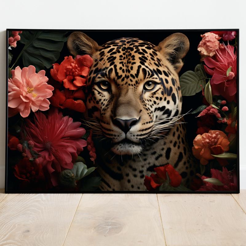 Leopard Plakat - Postersbyus Plakater