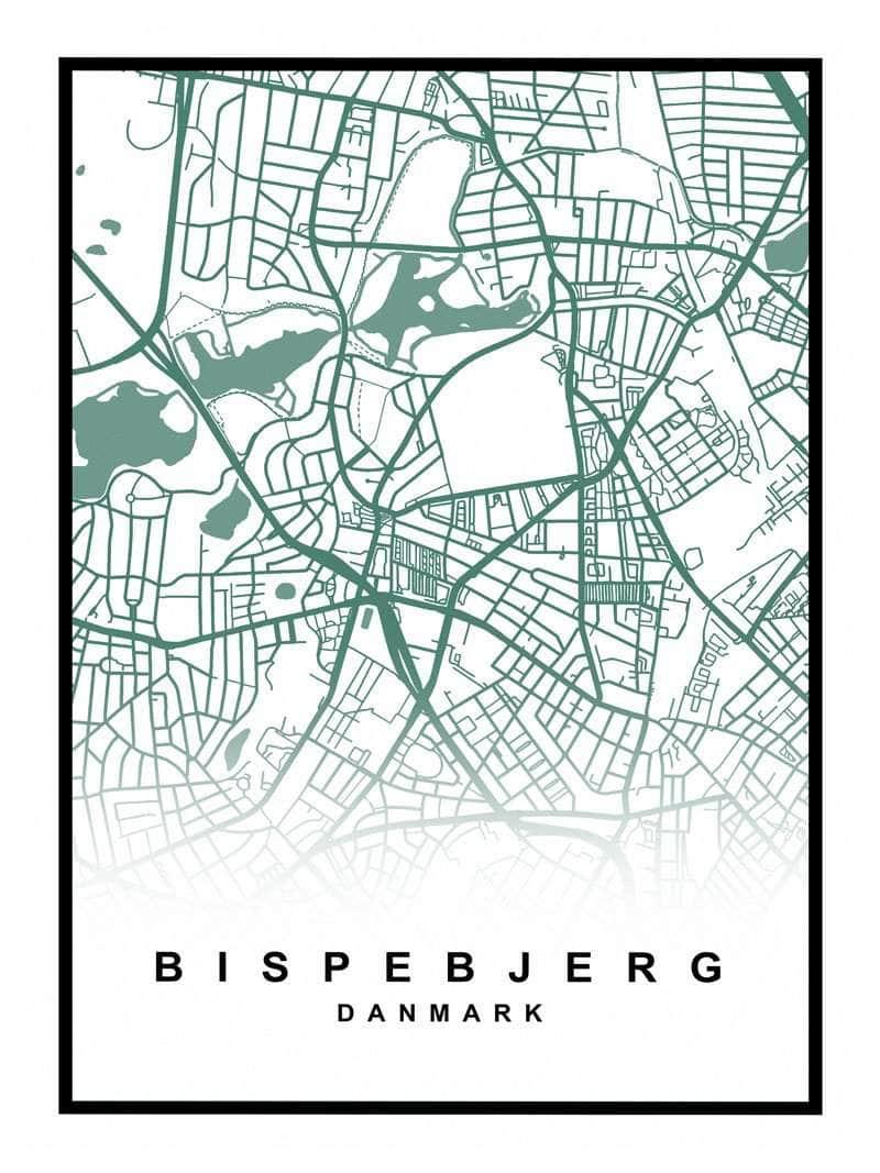 Bispebjerg Plakat - Postersbyus Plakater