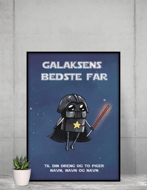Space Galaksens Bedste Far Plakat - Story No. 9 Plakater