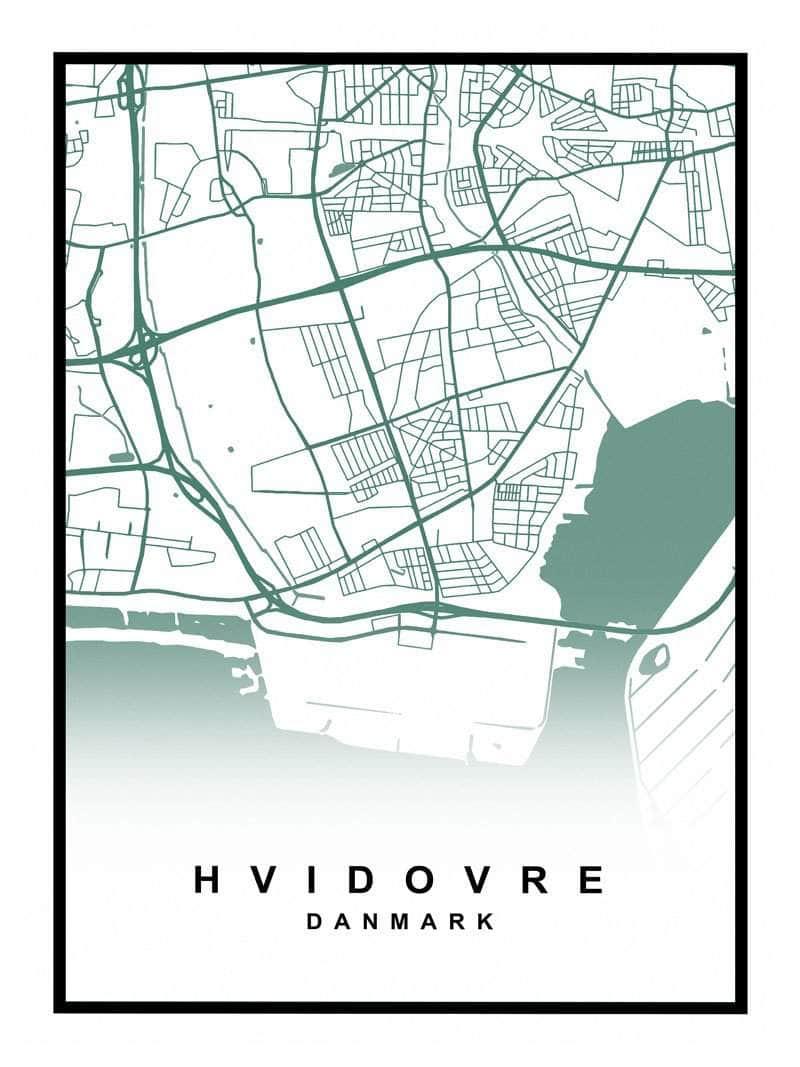 Hvid Ovre Plakat - Postersbyus Plakater