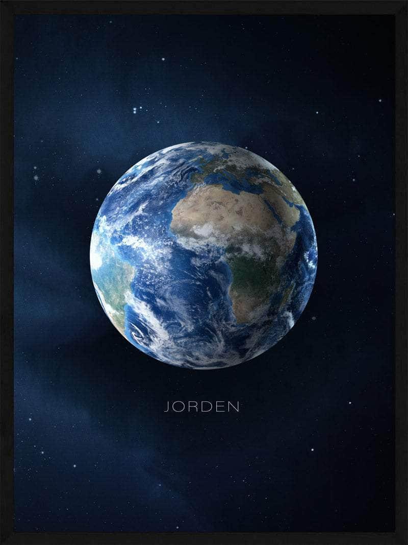 Jorden Plakat - Mystisk Univers til Dit Hjem