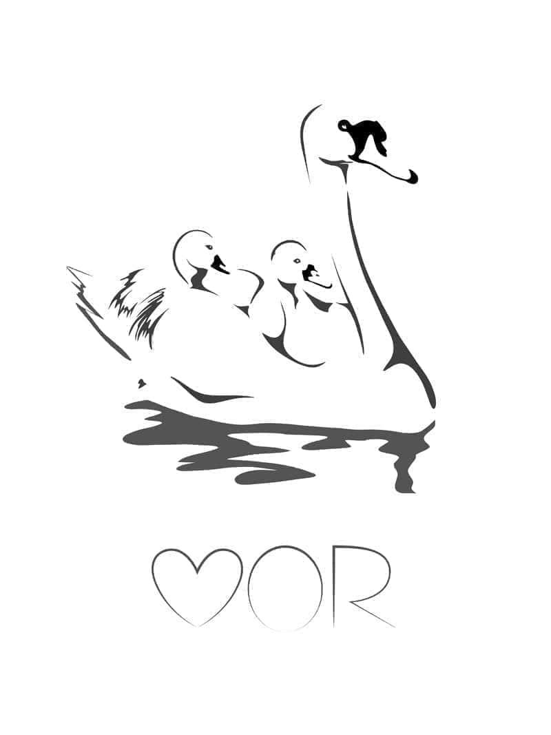 Svanemor Plakat – Den perfekte gave til verdens bedste mor