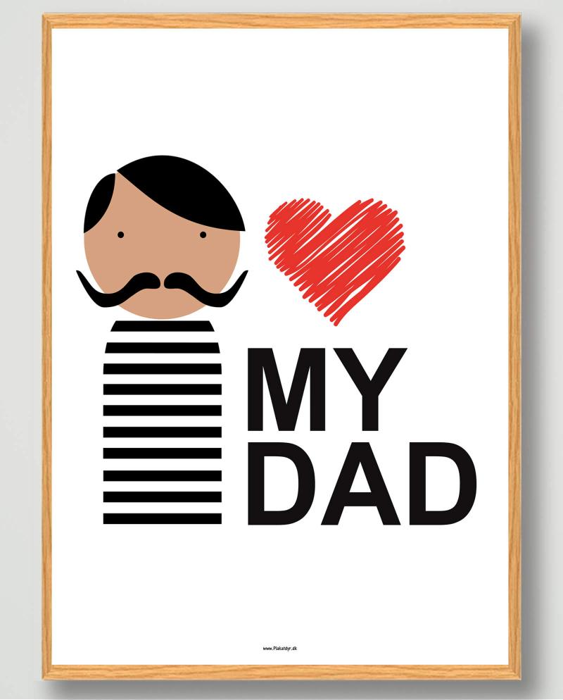 Fars Dag Plakat – Personlig Gave til Far og Morfar