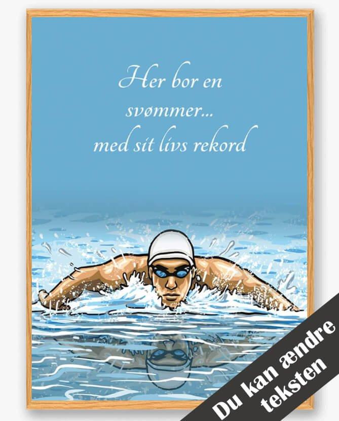 Her Bor Sømmer Dreng Plakat – Fejr Kærligheden!