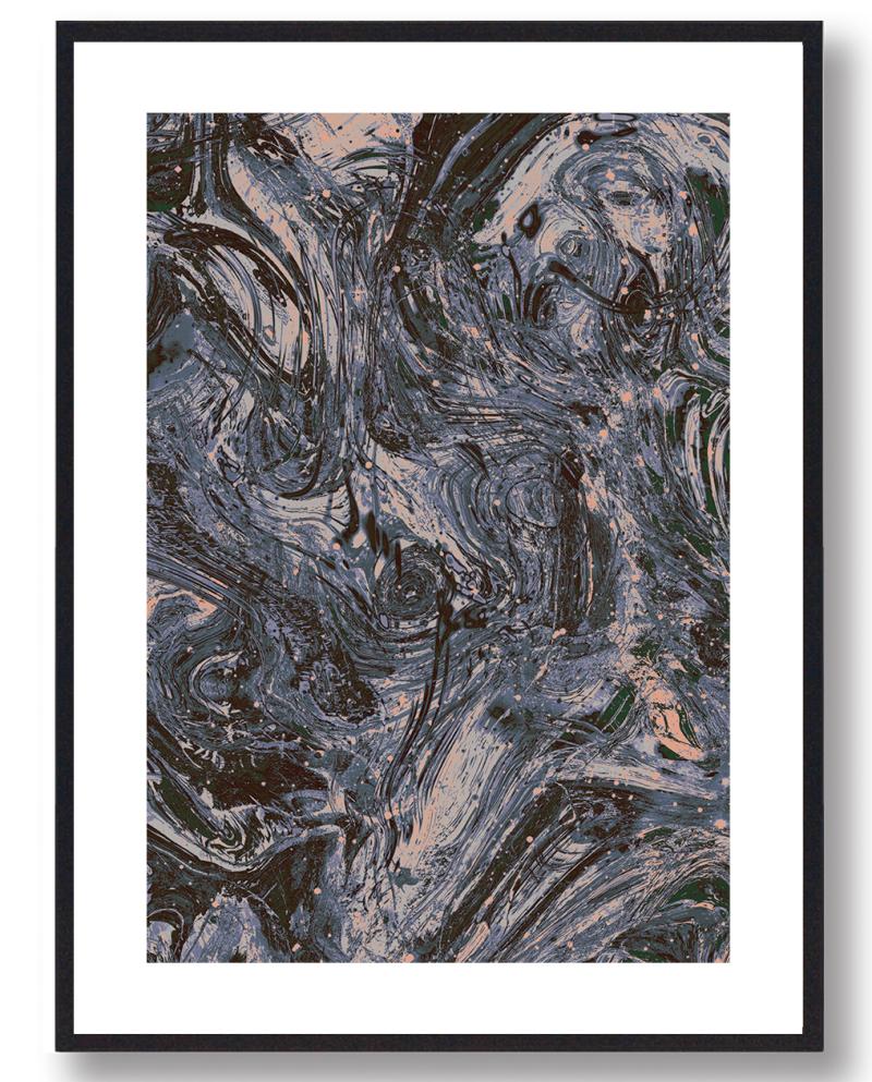 Abstrakt Kunstplakat - Moderne og Stilfuld Dekoration