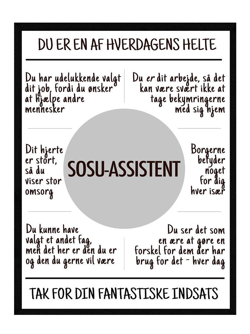 Sosu Assistent Plakat - Postersbyus Plakater