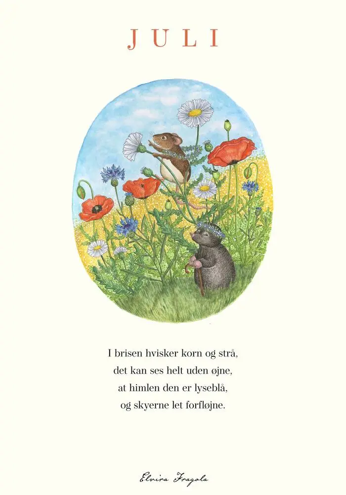 Juli Året Plakat - Turbine Plakater - 9788740679588