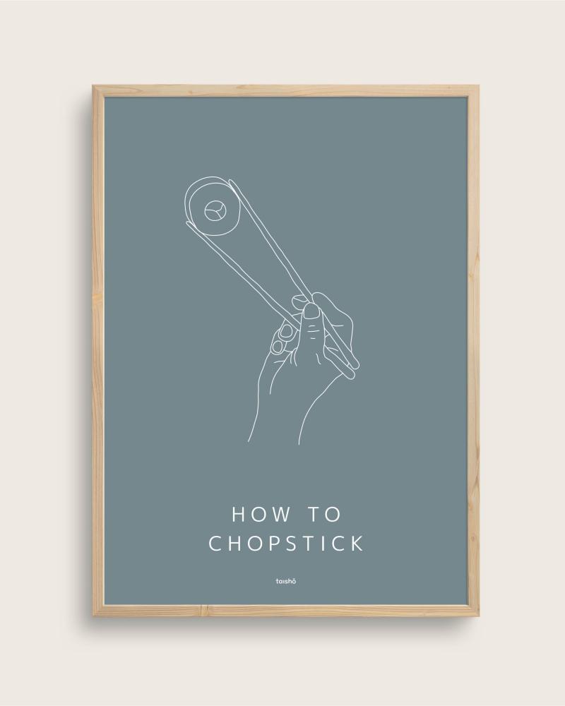 Chopstick Hand Størrelse Taishampx14d - Plakater