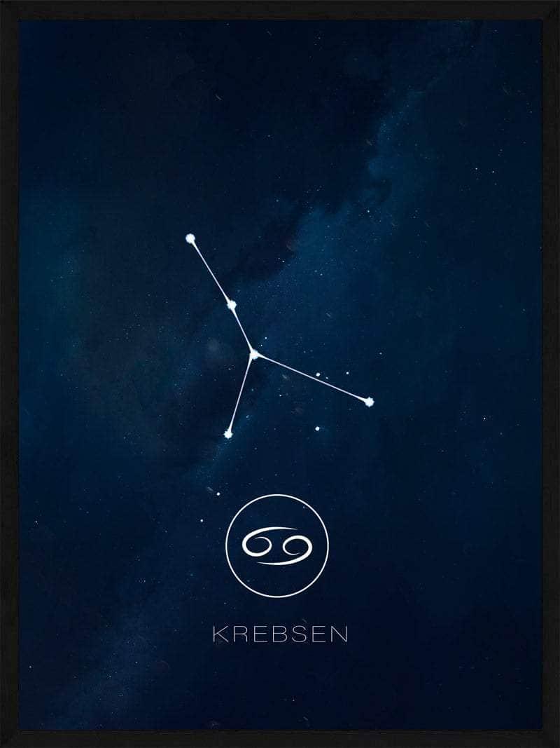 Krebsen Stjernetegn Plakat - Postersbyus Plakater