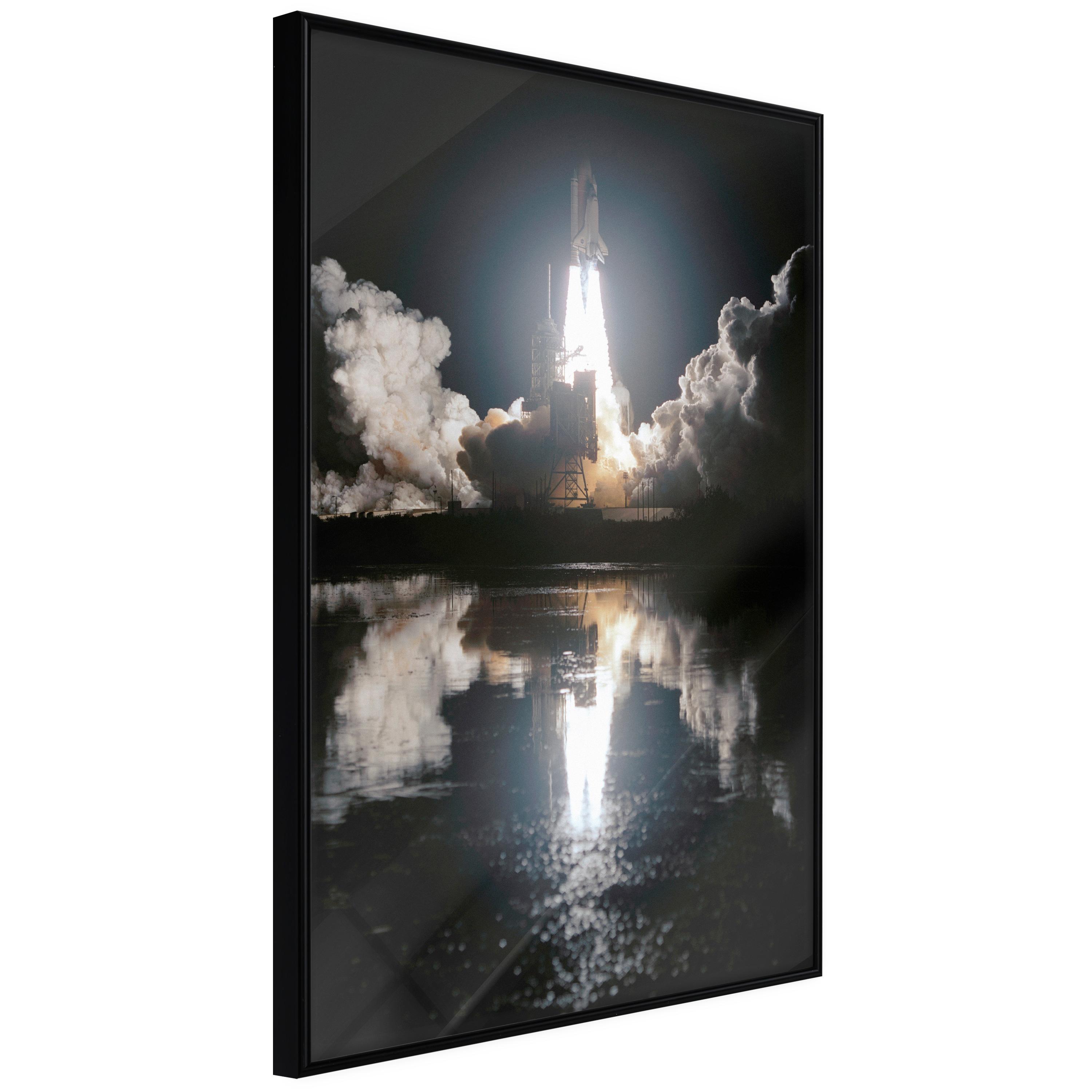 Sort Plakat Good Start Ramme - Boligcenter Plakater  - 5904419710015