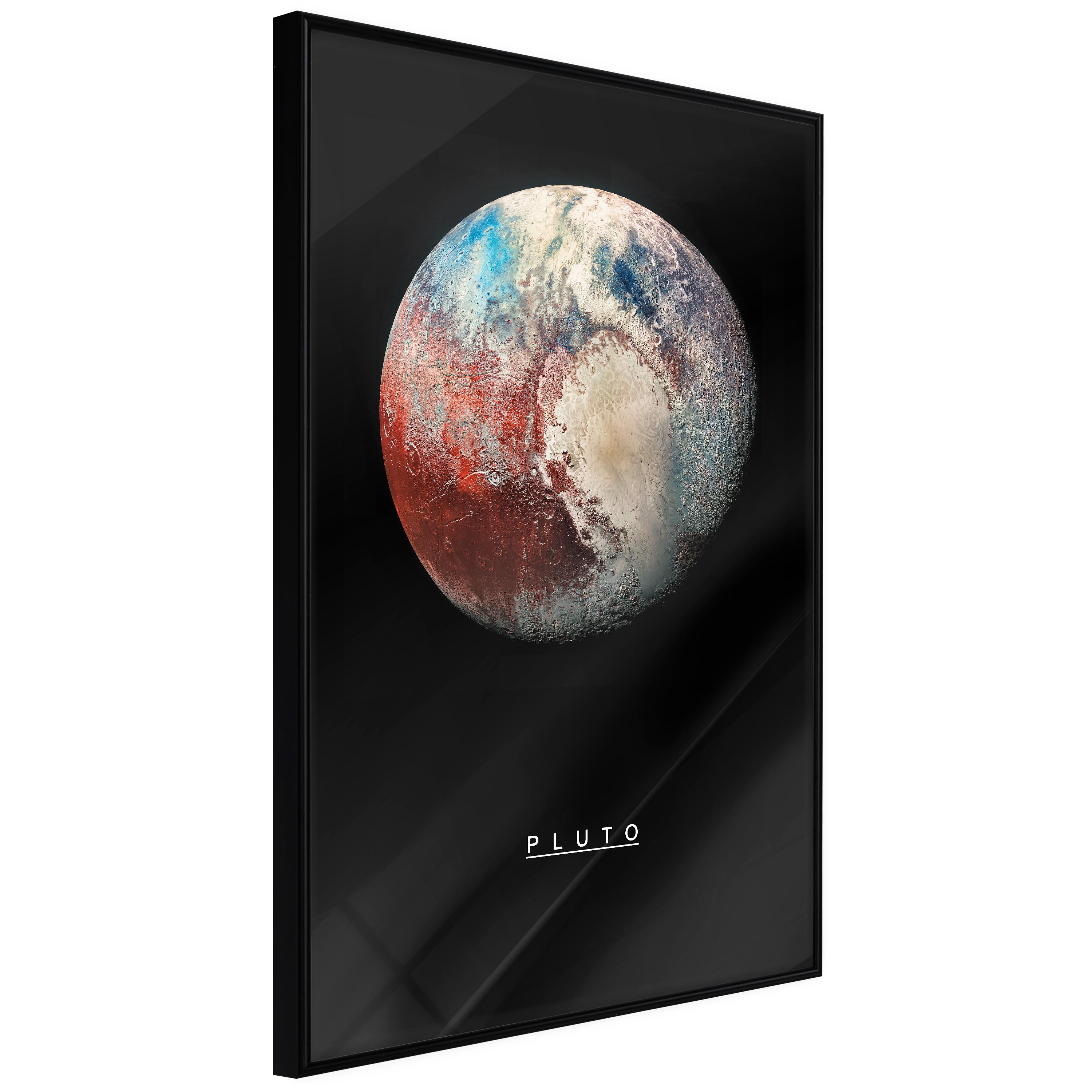 Sort Plakat Pluto Ramme - Boligcenter Plakater  - 5903617097218