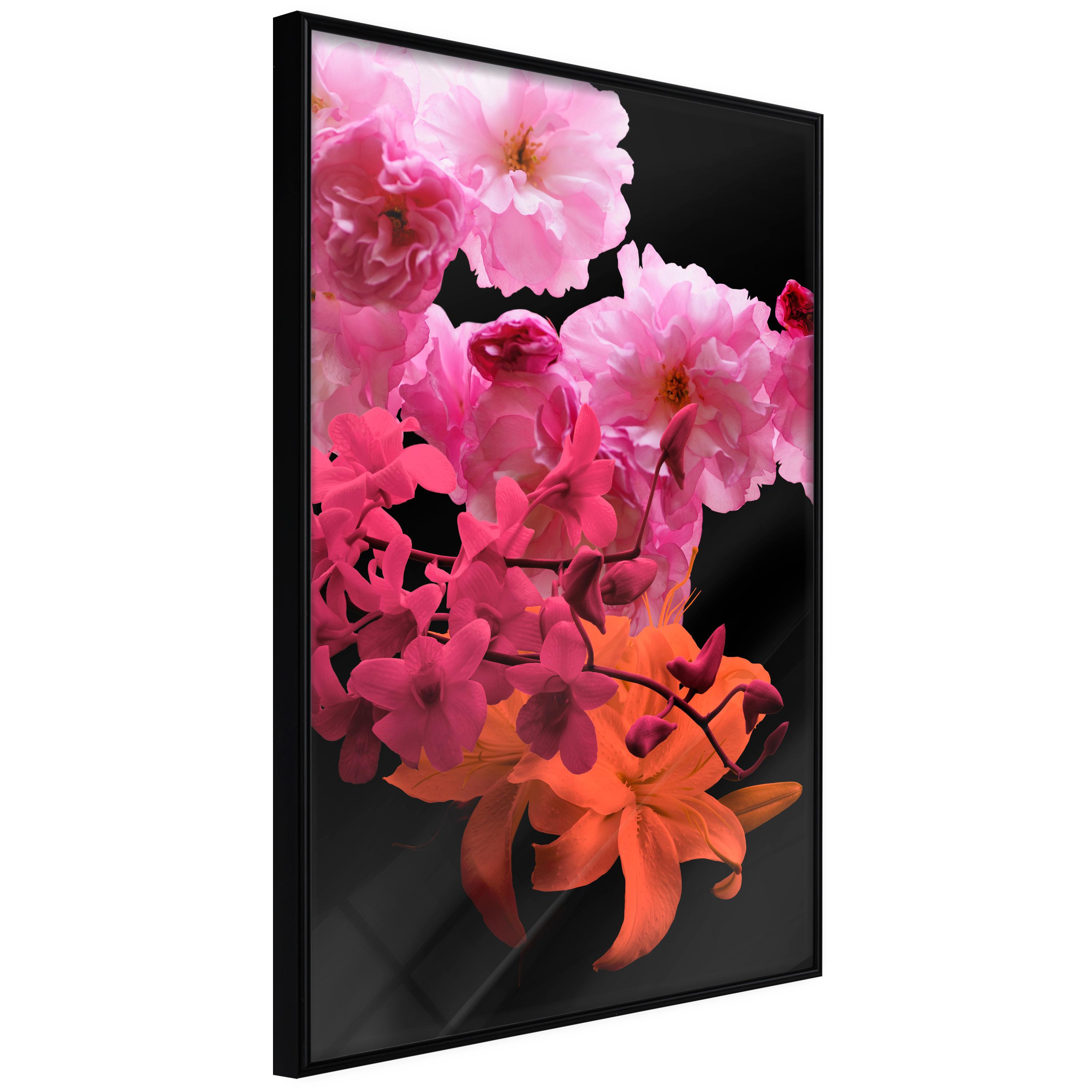 Sort Plakat Spring Saturation Ramme - Boligcenter Plakater  - 5904419653855