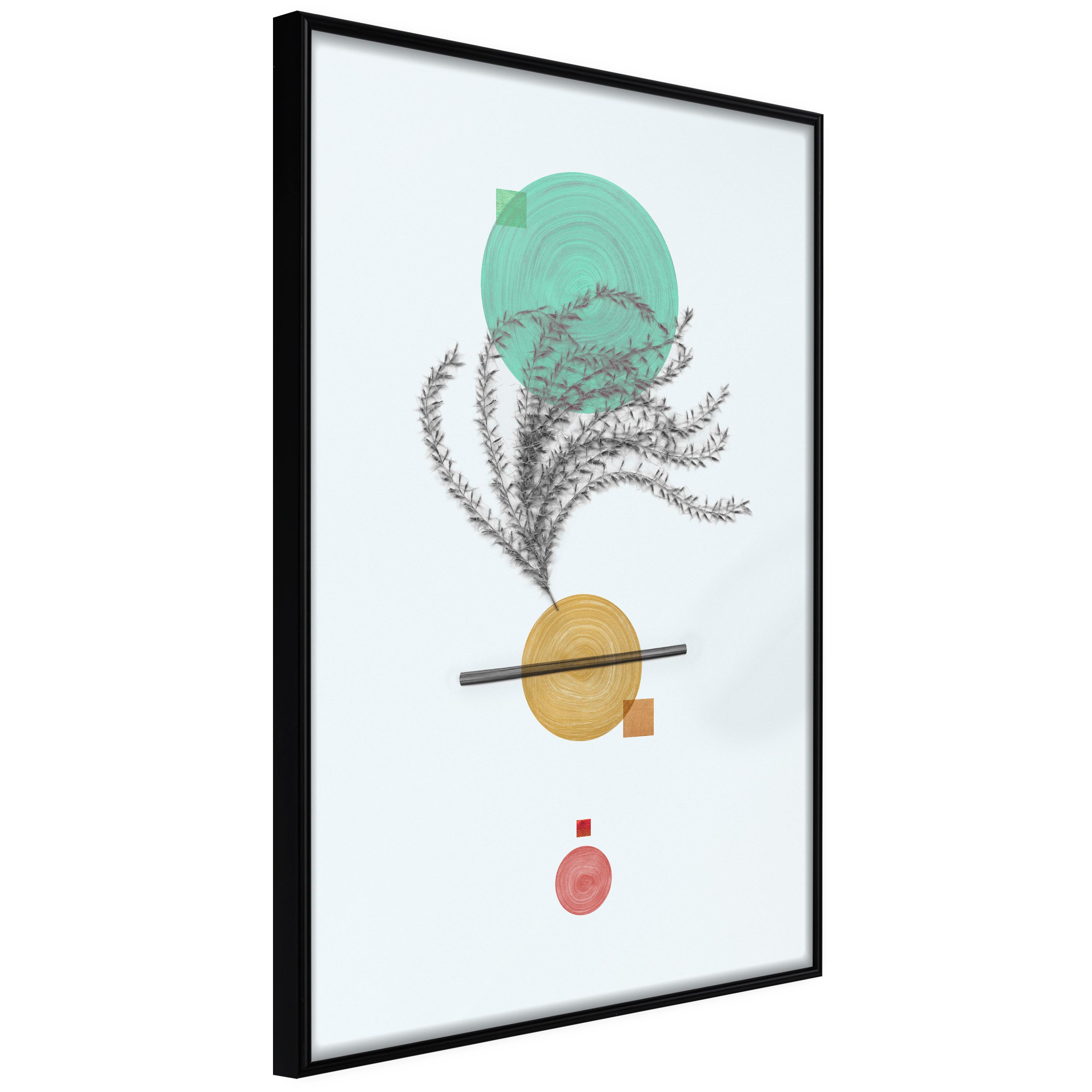 Sort Plakat Plant Composition Ramme - Boligcenter Plakater  - 5904419651332