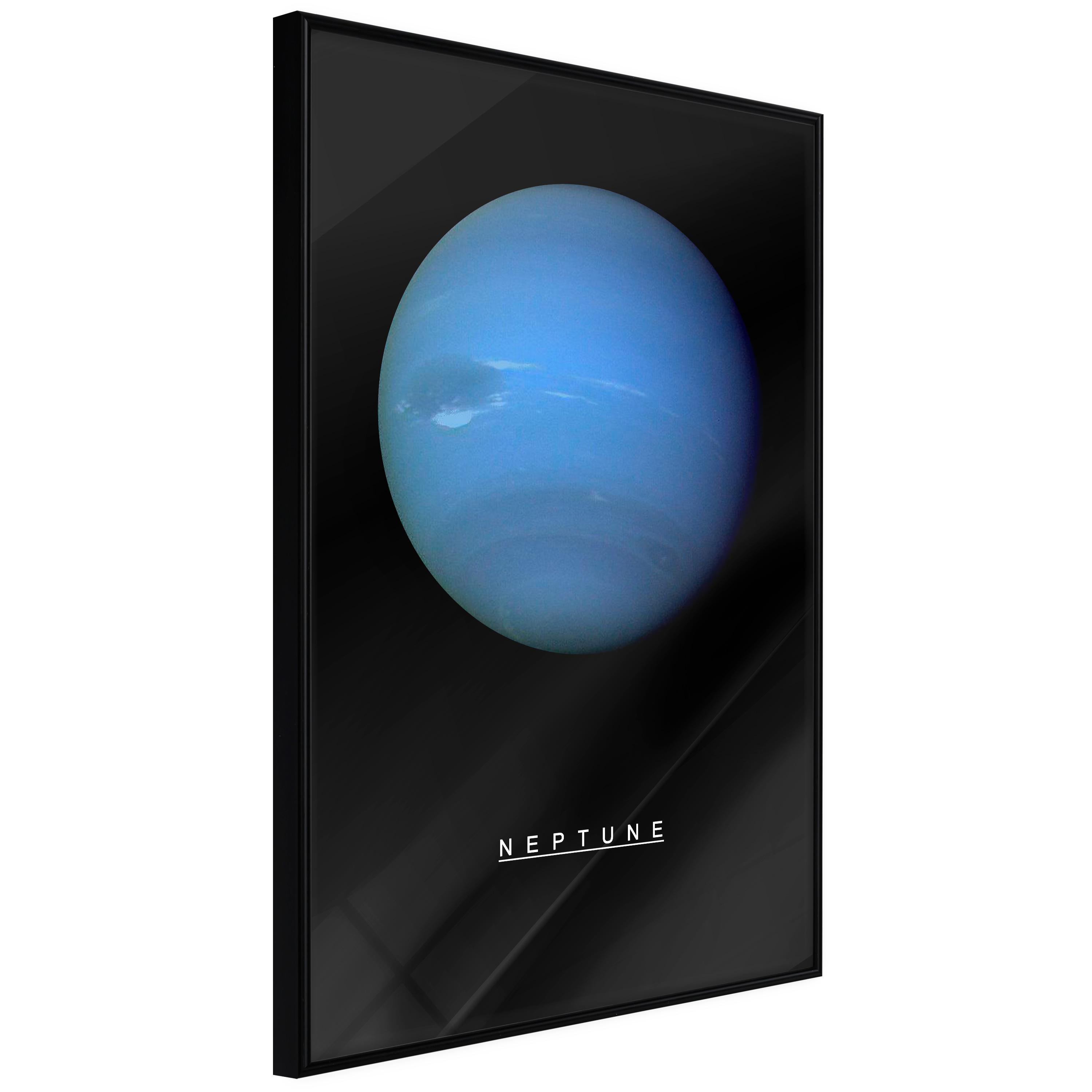 Sort Plakat Neptune Ramme - Boligcenter Plakater  - 5903617097034