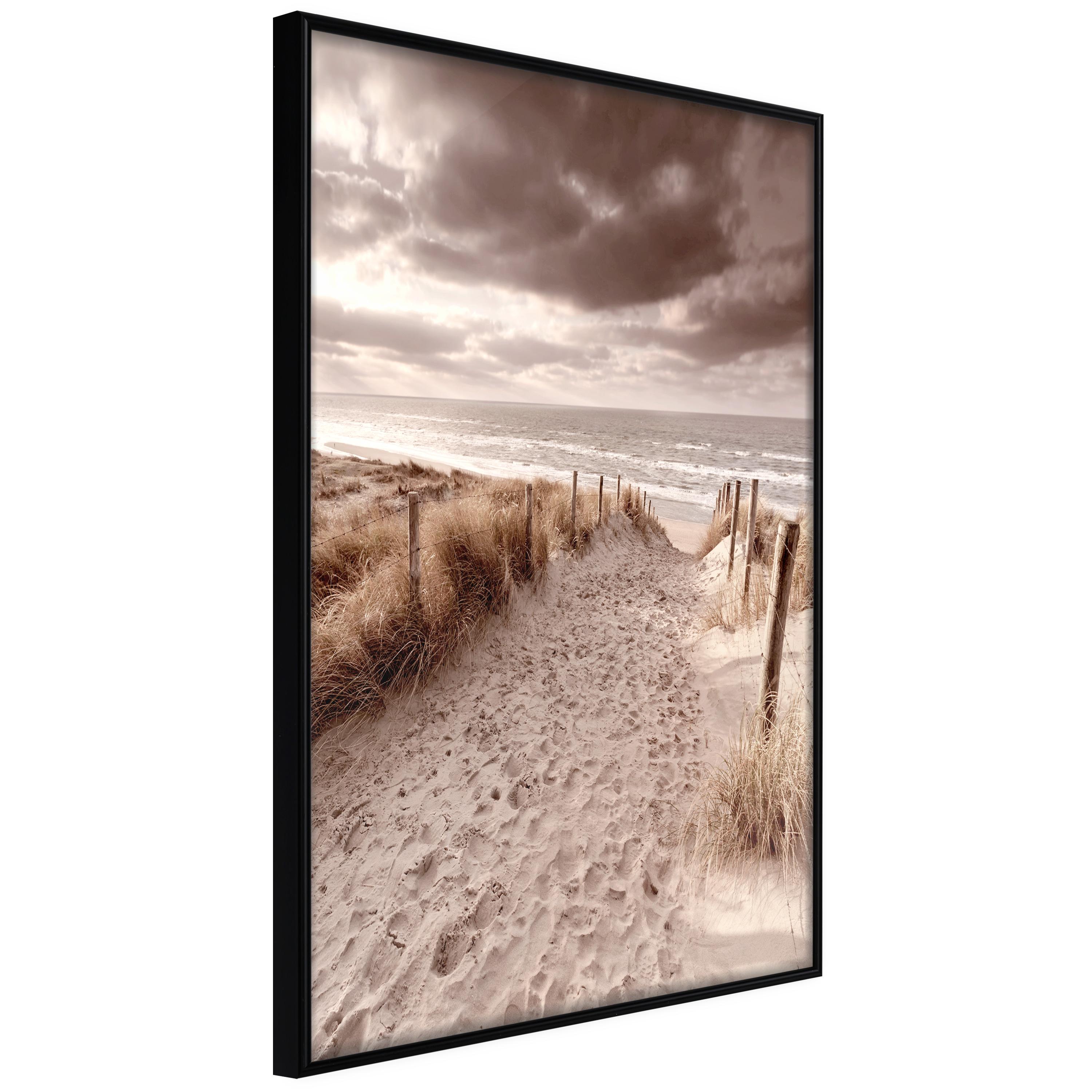 Sort Plakat Distant Dune Ramme - Boligcenter Plakater  - 5904419719735