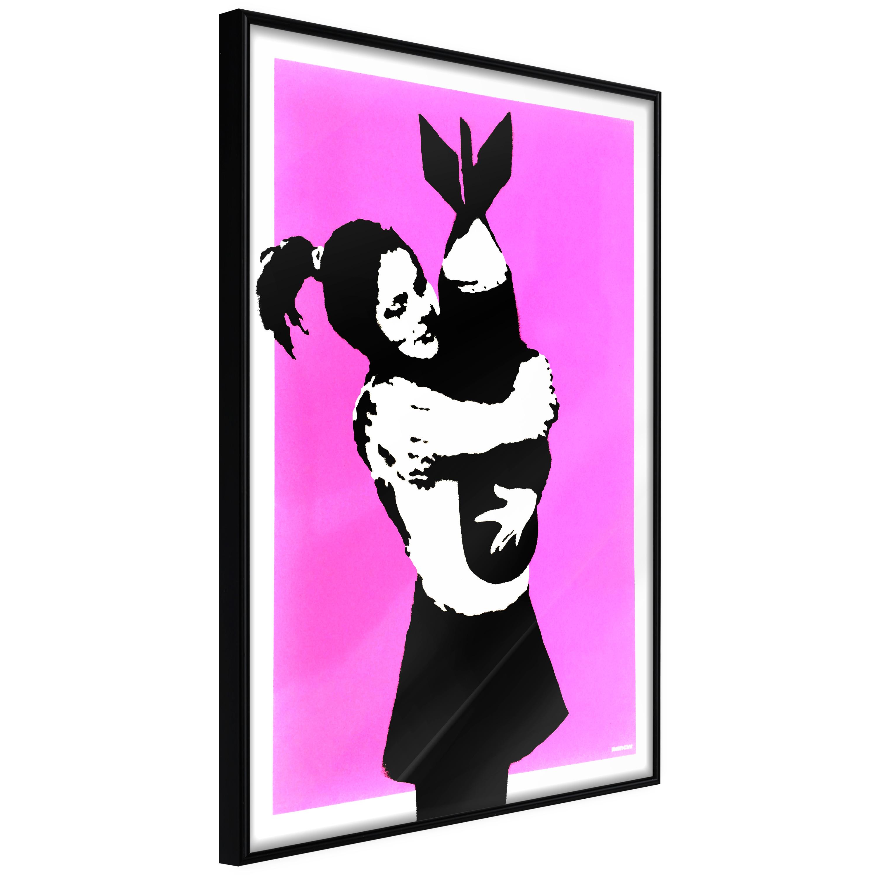 Sort Plakat Bomb Hugger Ramme - Boligcenter Plakater  - 5904419660693