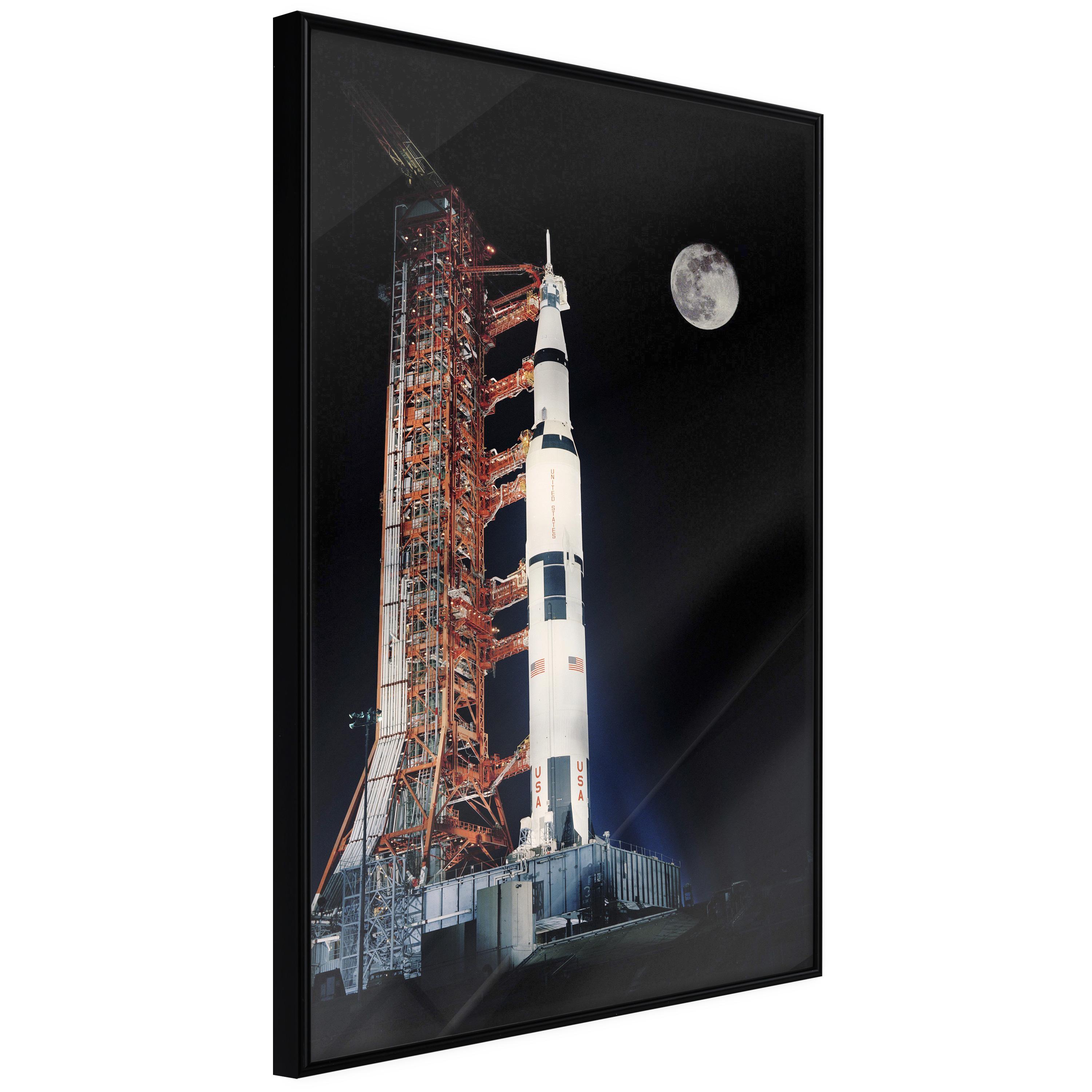 Sort Plakat Destination Ramme - Boligcenter Plakater  - 5904419680677