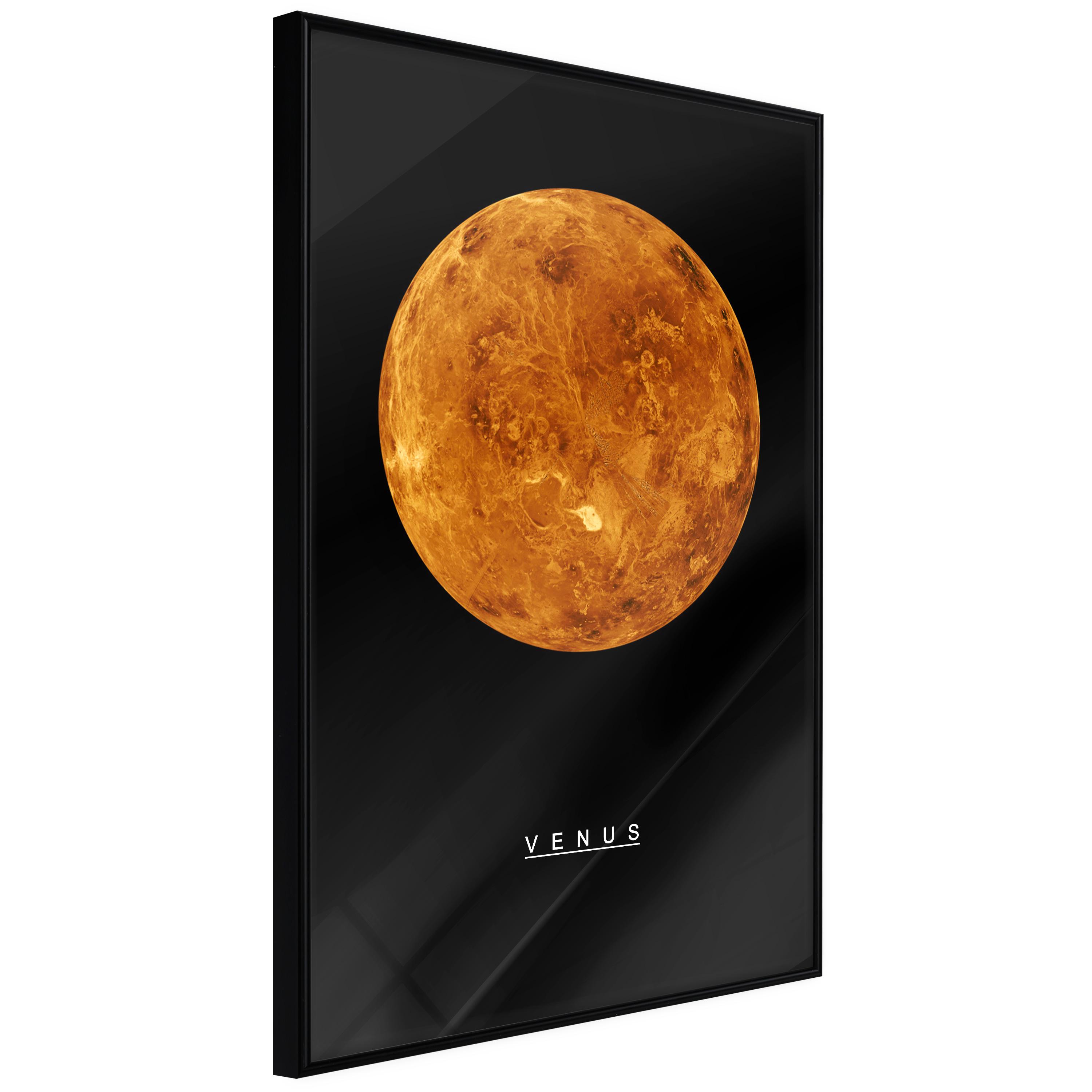 Sort Plakat Venus Ramme - Boligcenter Plakater  - 5903617095955