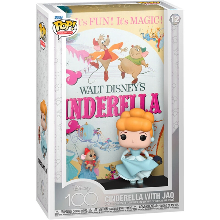 Funko Pop Movie Poster Disney Askepot - Funko Pop! Plakater  - 0889698674980