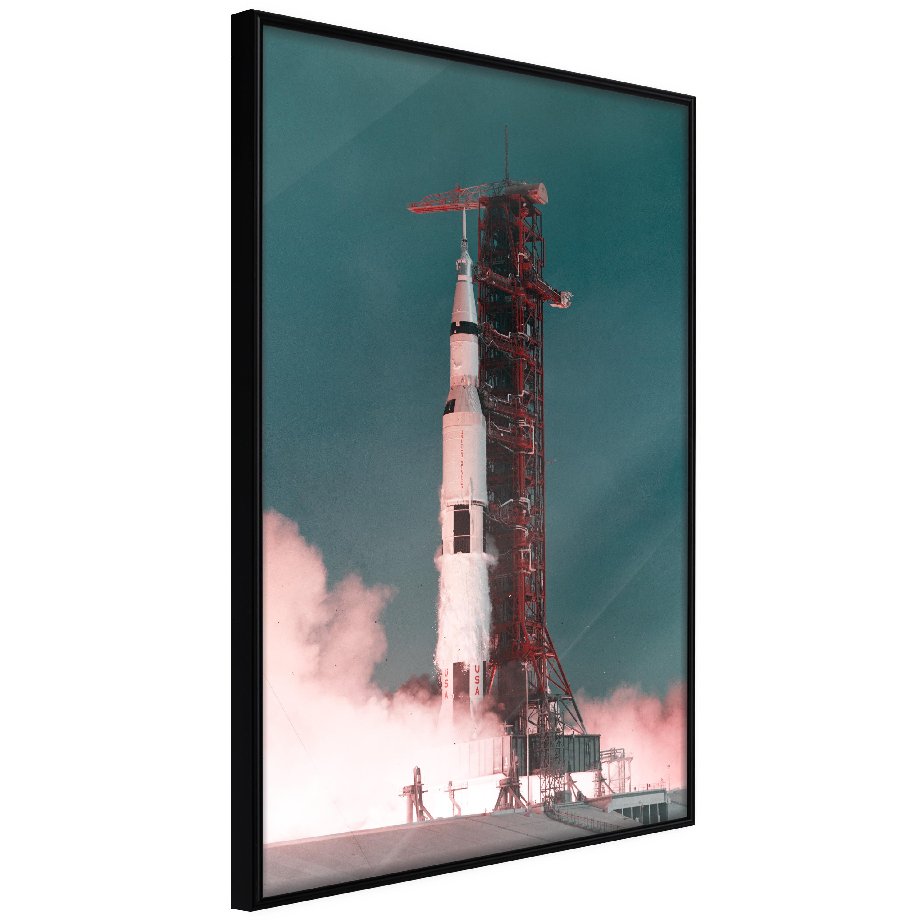 Sort Plakat Big Start Ramme - Boligcenter Plakater  - 5904419679954