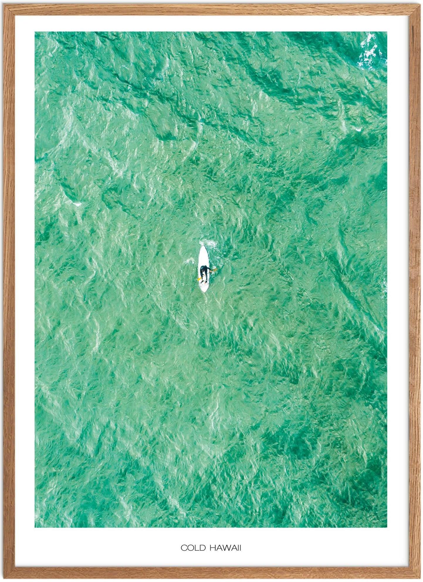 Plakat Cold Hawaii Naturplakat Plakater Nordjylland Plakat Plakatsnedkeren Drone Plakater - Plakatsnedkeren Plakater