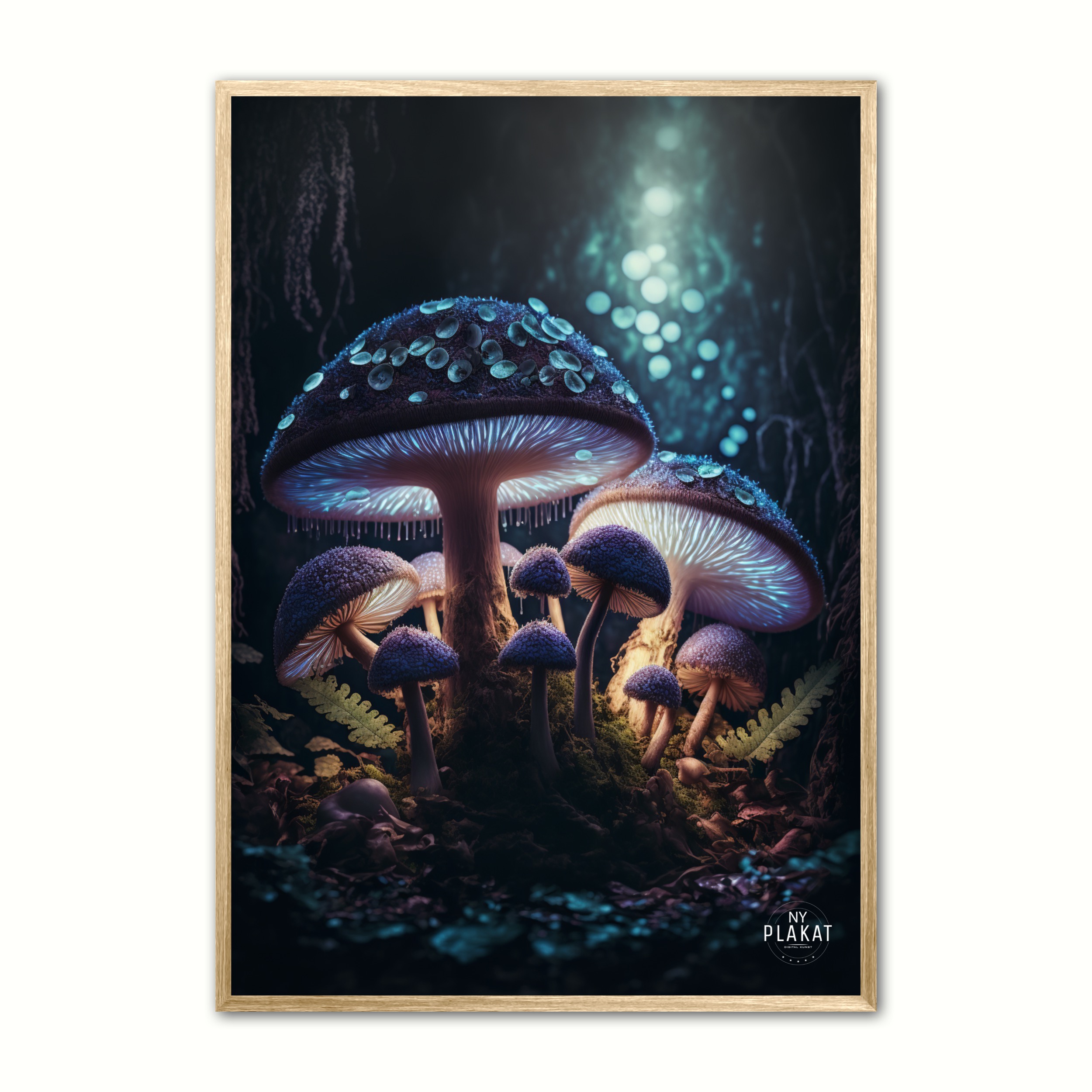 Fortryllet Svampe Plakat - Ny Plakat Plakater