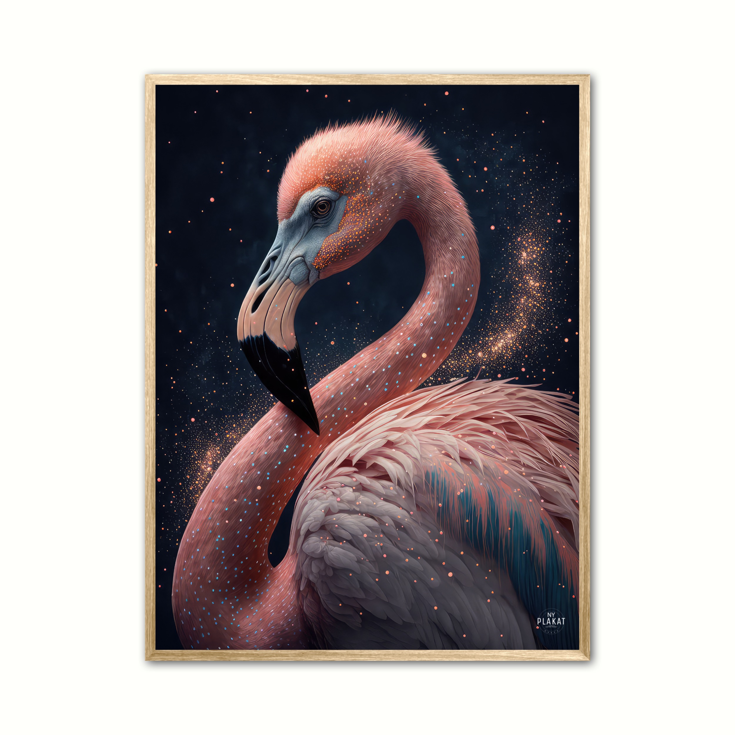 Plakat Med Flamingo - Ny Plakat Plakater