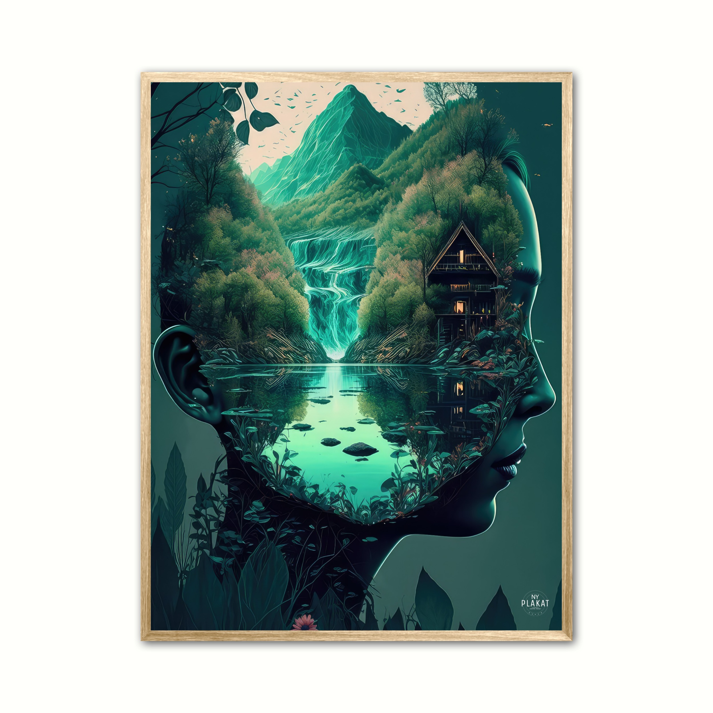 Plakat Med Clear Your Mind - Ny Plakat Plakater