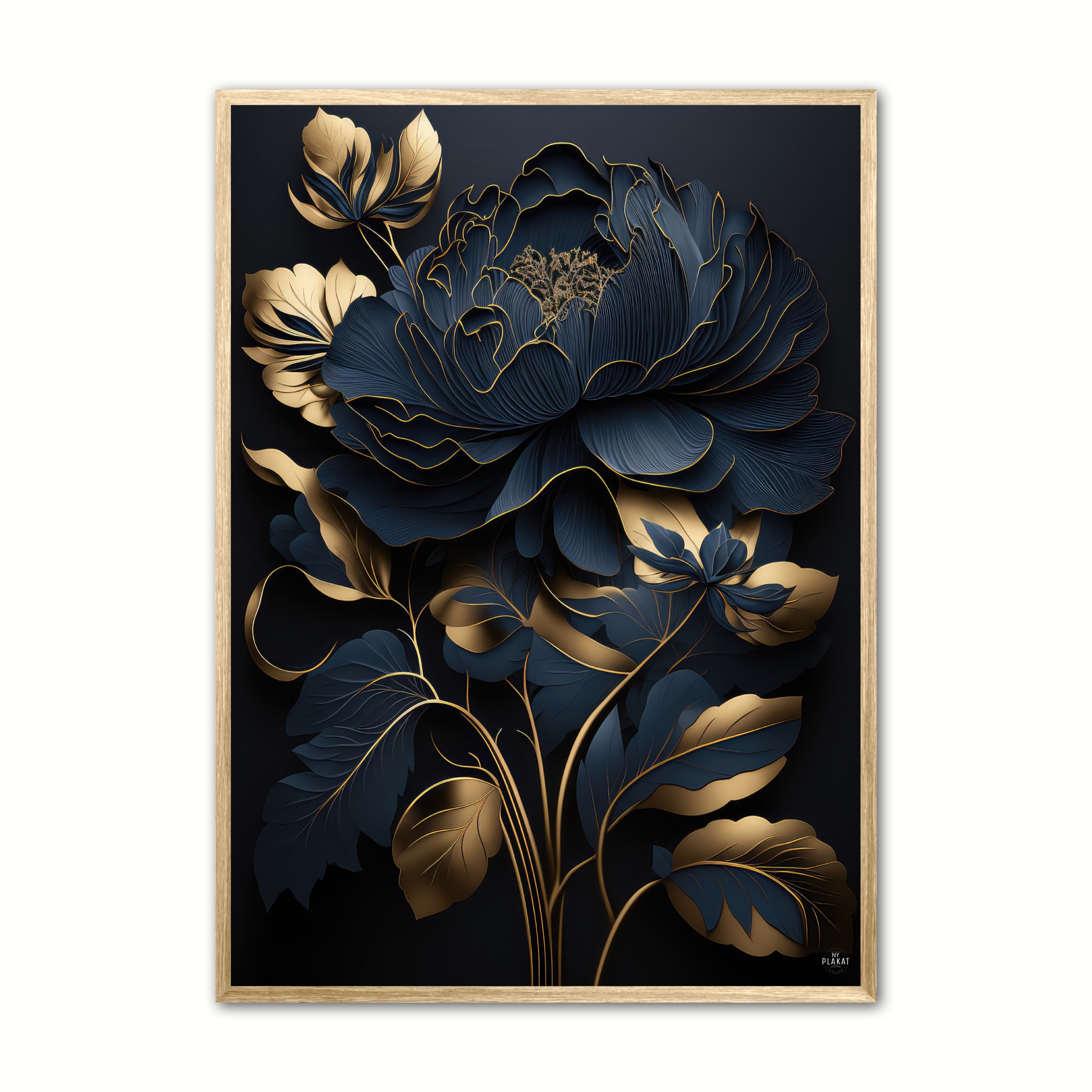 Plakat Med Midnatsblomst - Ny Plakat Plakater