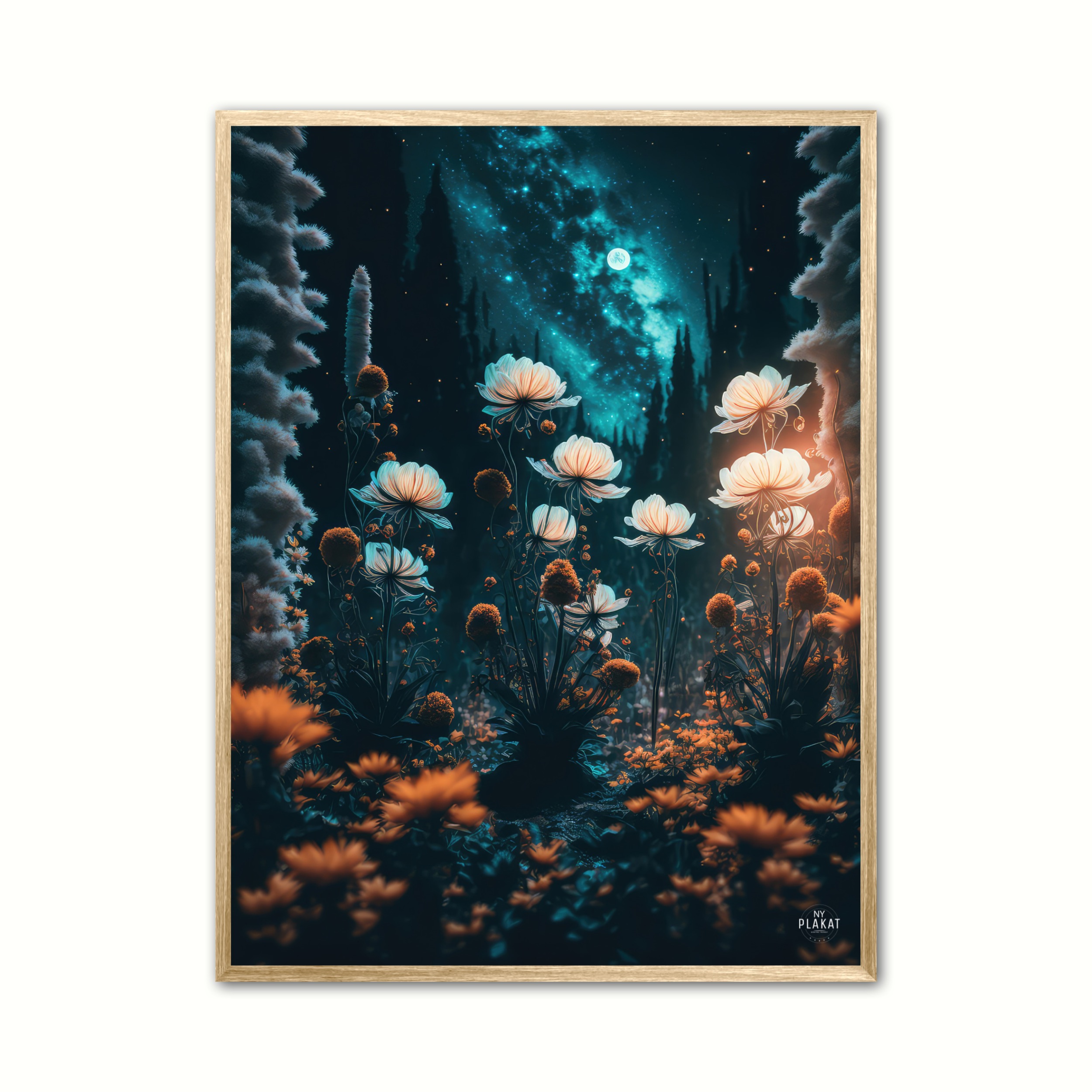 Plakat Med Interstellar Flower - Ny Plakat Plakater