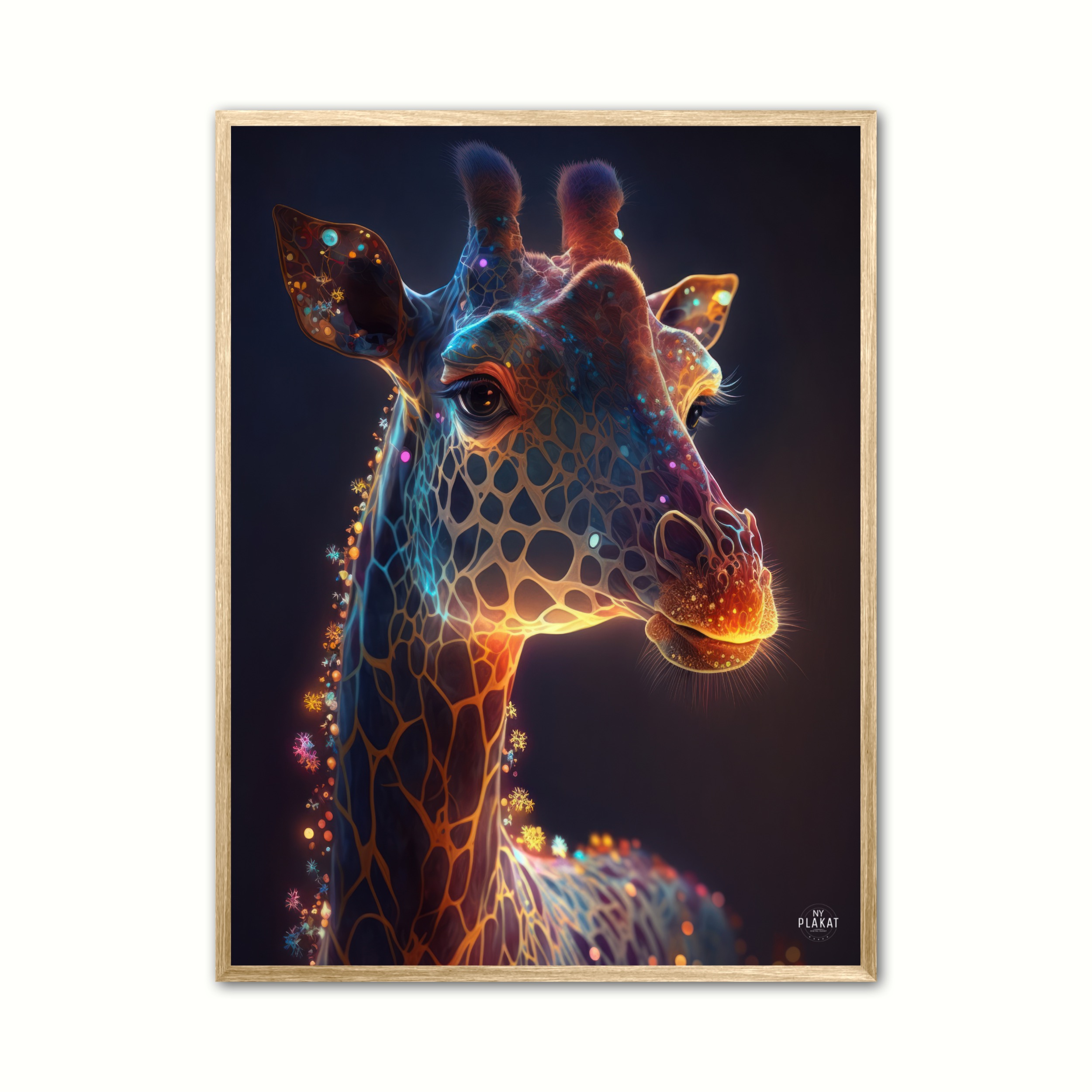 Giraf Plakat Dyr - Ny Plakat Plakater