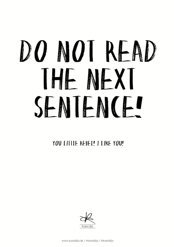 Plakat Little Rebel - Kasia Lilja Plakater  - 5710495005927