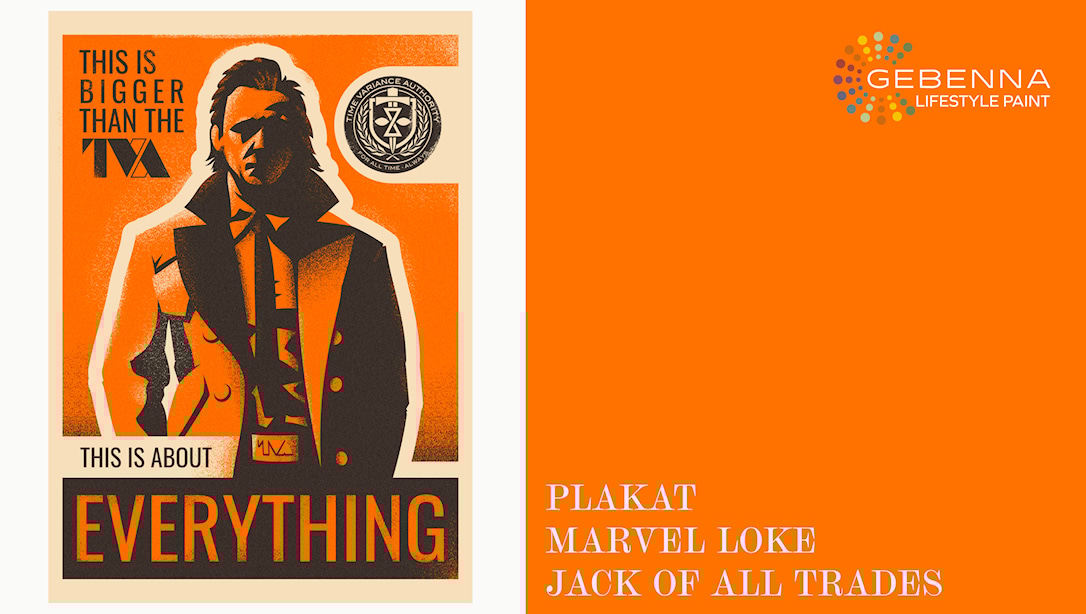 Gul Plakat: Marvel Loke This About Everything 30x40 - Gebenna Plakater