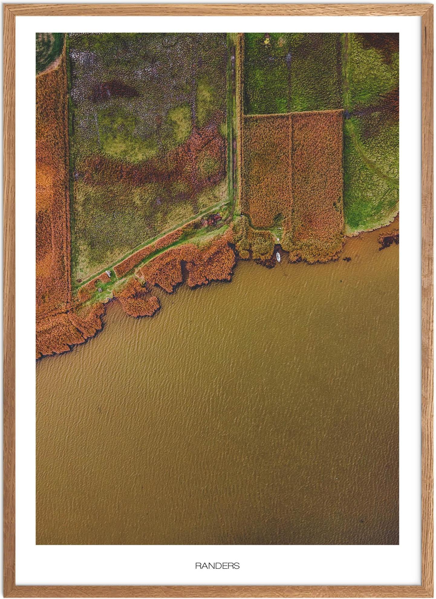 Plakat Randers Fjord Naturplakat Plakater Østjylland Plakat Plakatsnedkeren Plakater Midtjylland - Plakatsnedkeren Plakater