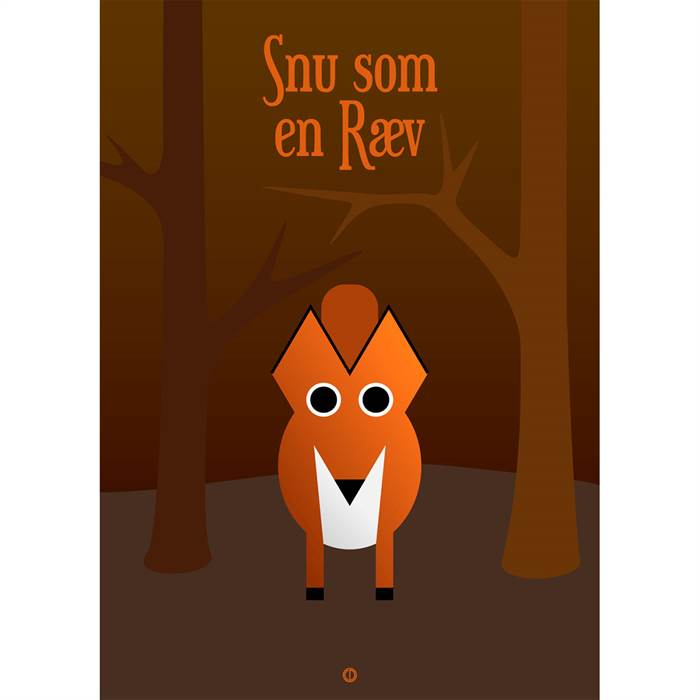 Citatplakat Ampquotsnu Som Rævampquot Plakat - Citatplakat Plakater