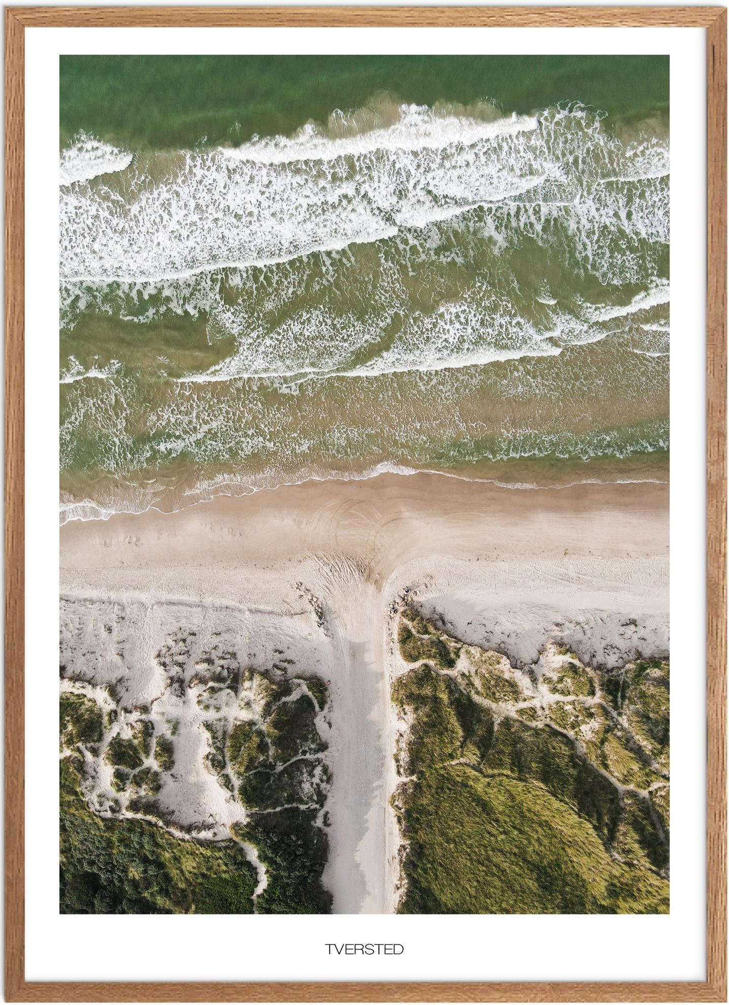 Plakat Tversted Naturplakat Plakater Nordjylland Plakat Plakatsnedkeren Drone Plakater - Plakatsnedkeren Plakater