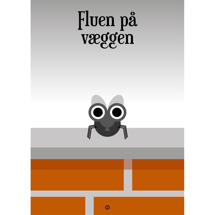 Citatplakat Ampquotfluen Væggenampquot Plakat 50x70 - Citatplakat Plakater  - 206305