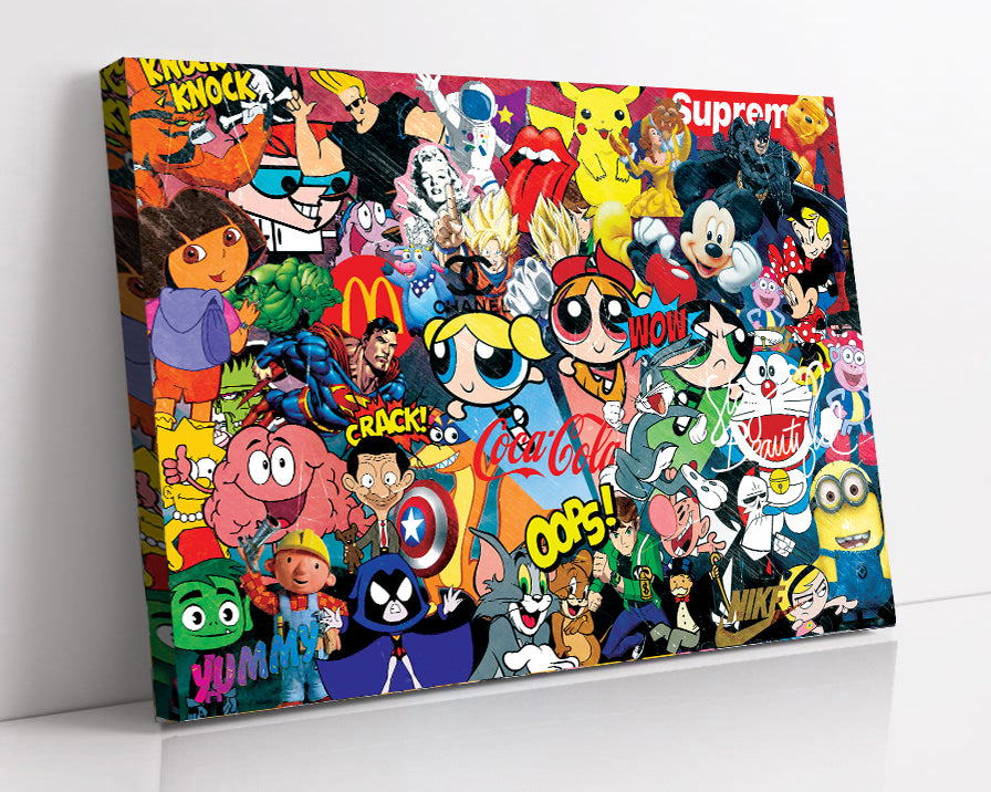 Best Mix Plakat Lærred - Just Karikatur Plakater