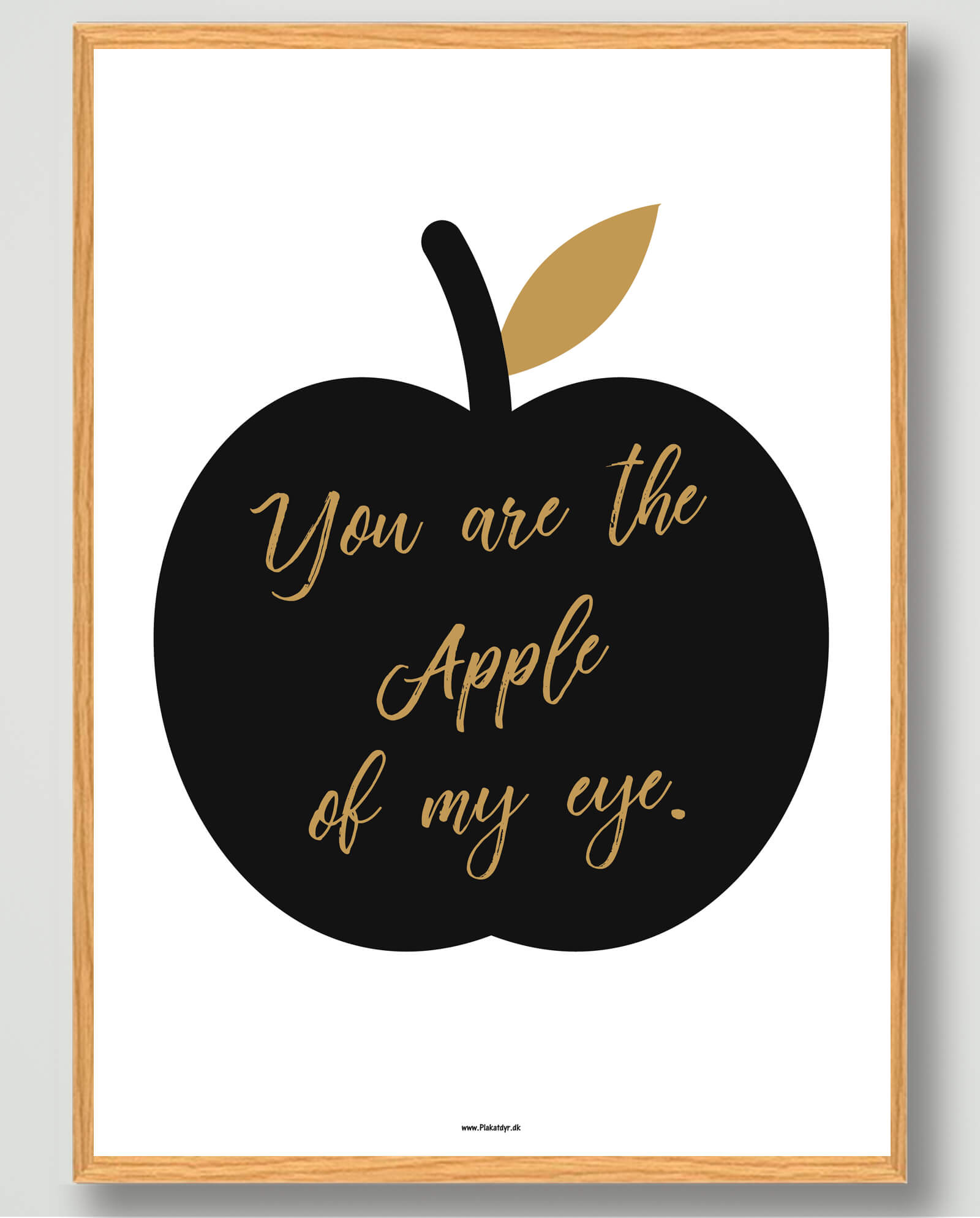 You Are The Apple Eye Plakat - Plakatdyr.dk Plakater