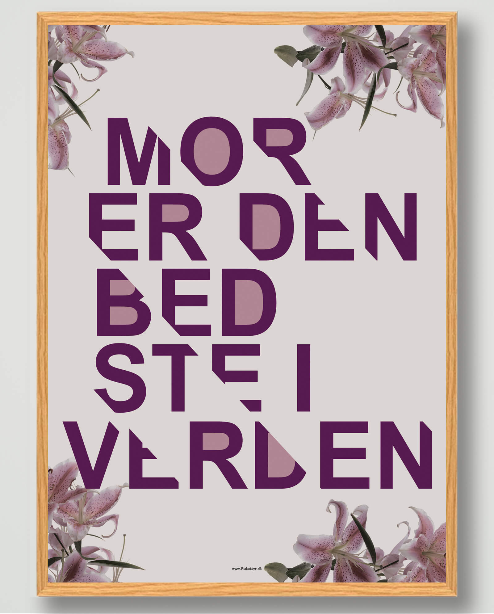 Mor Den Bedste Plakat - Plakatdyr.dk Plakater