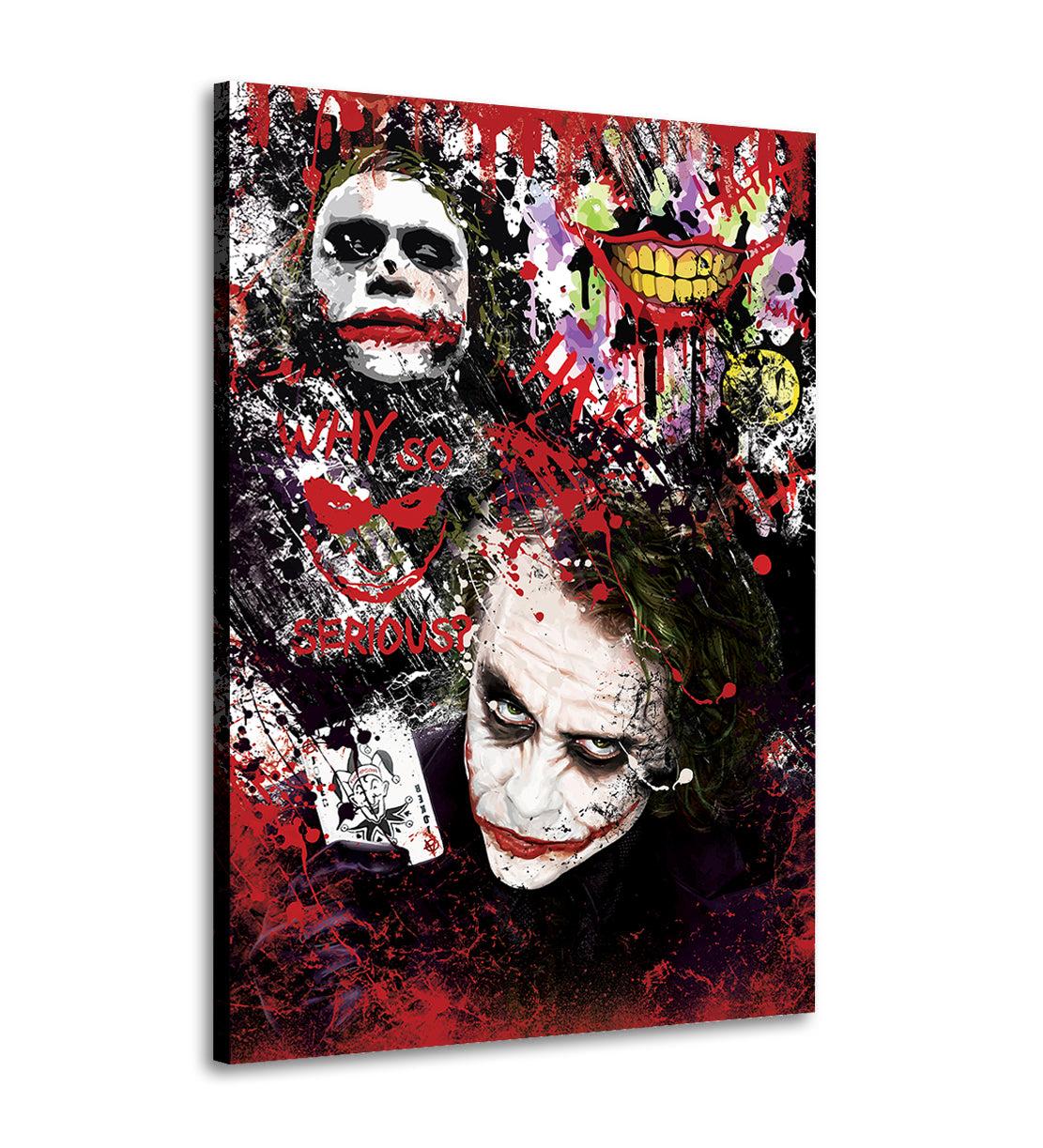 Joker Undercover Plakat Lærred - Just Karikatur Plakater