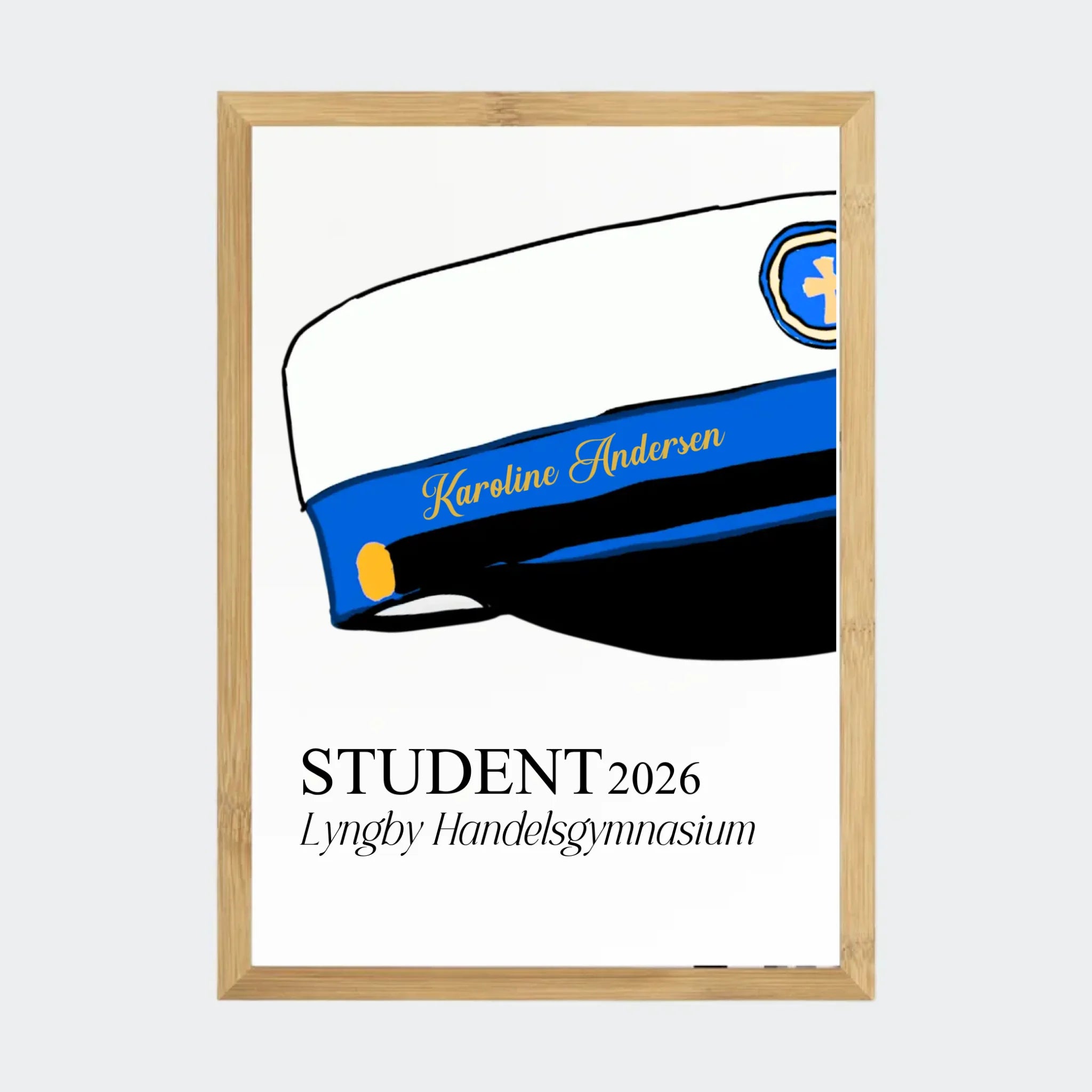 Bambus Plakat Hhx Student 2026 - Teeinblue Plakater