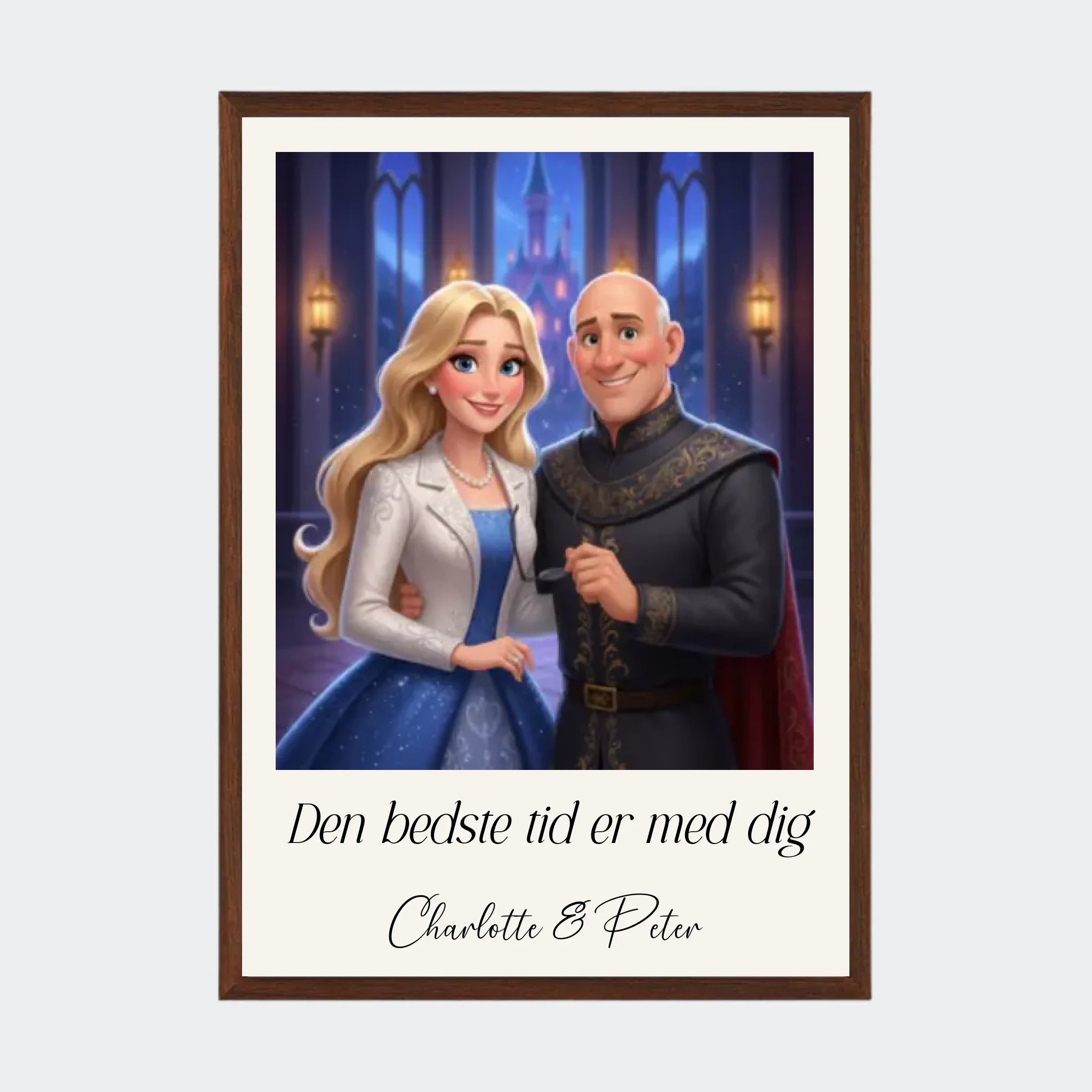 Mørk Eg Plakat Genereret Disney Upload Eget Billede Plakater Mørk 10x15 - Teeinblue Plakater