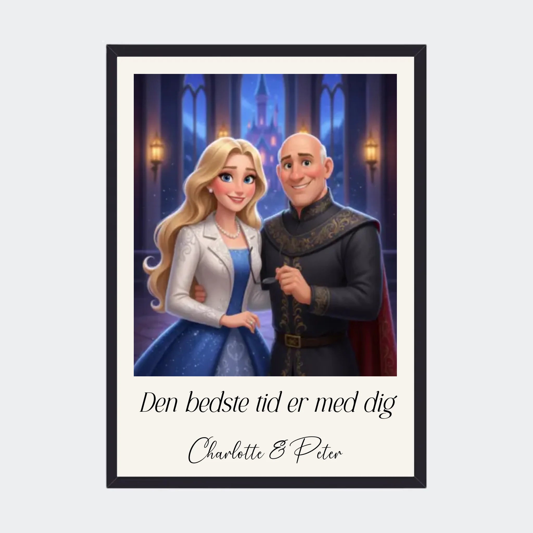 Sort Plakat Genereret Disney Upload Eget Billede Plakater 10x15 - Teeinblue Plakater