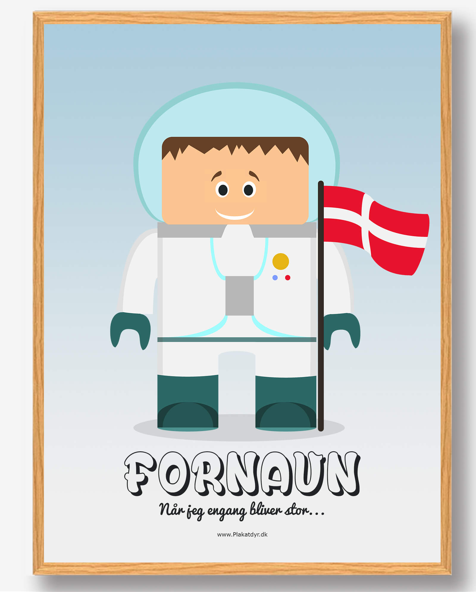 Astronaut Plakat Dreng - Plakatdyr.dk Plakater