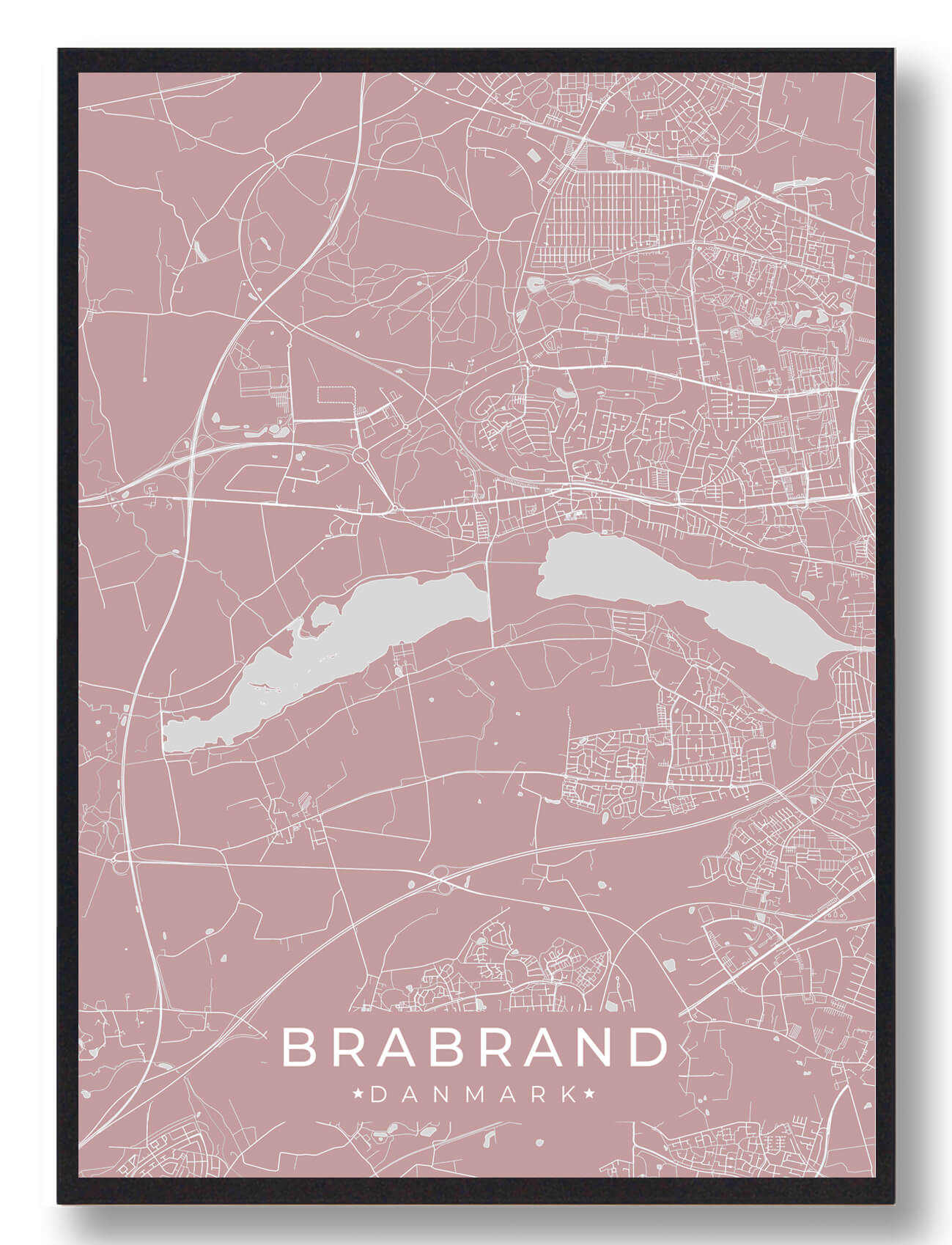 Rosa Brabrand Plakat - Plakatdyr.dk Plakater