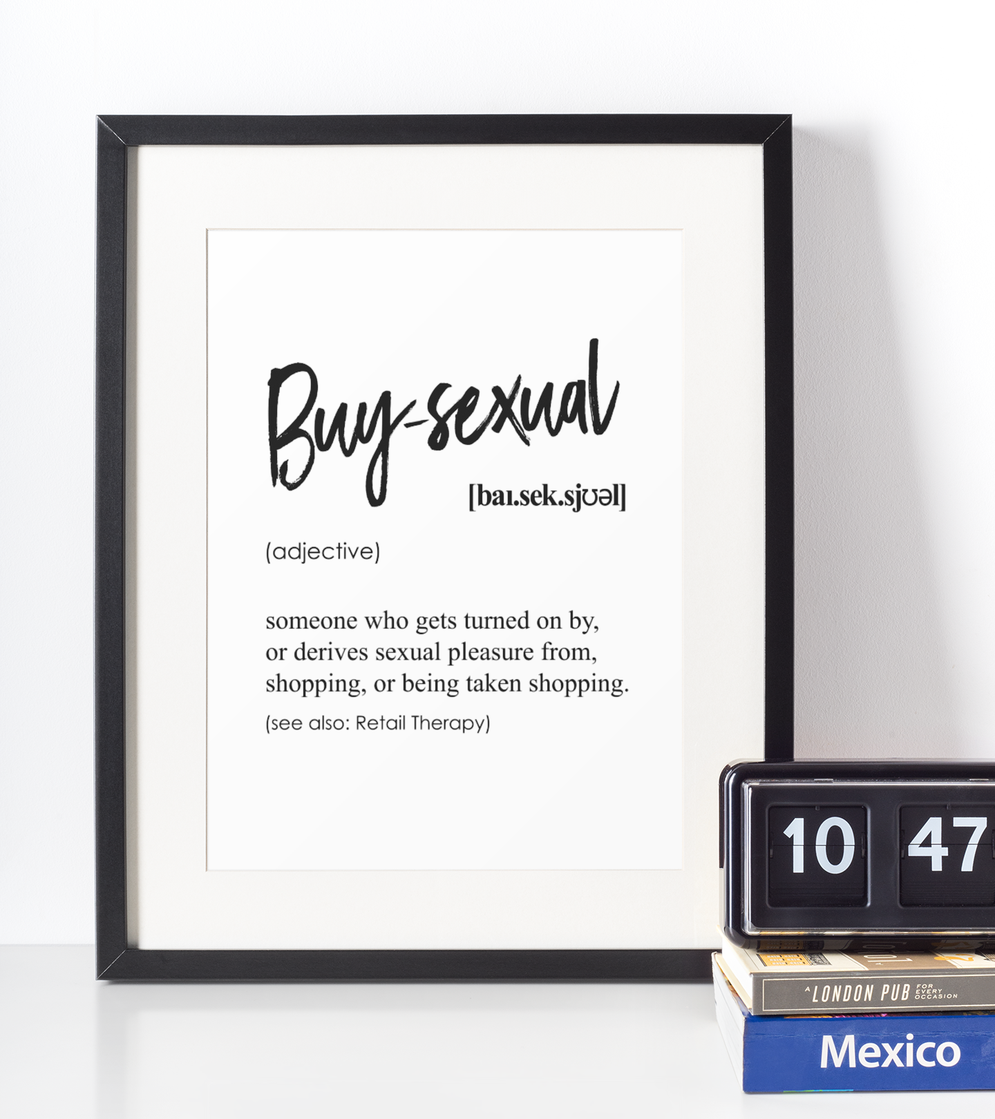 Buy Sexual Definition Plakat - Just Karikatur Plakater