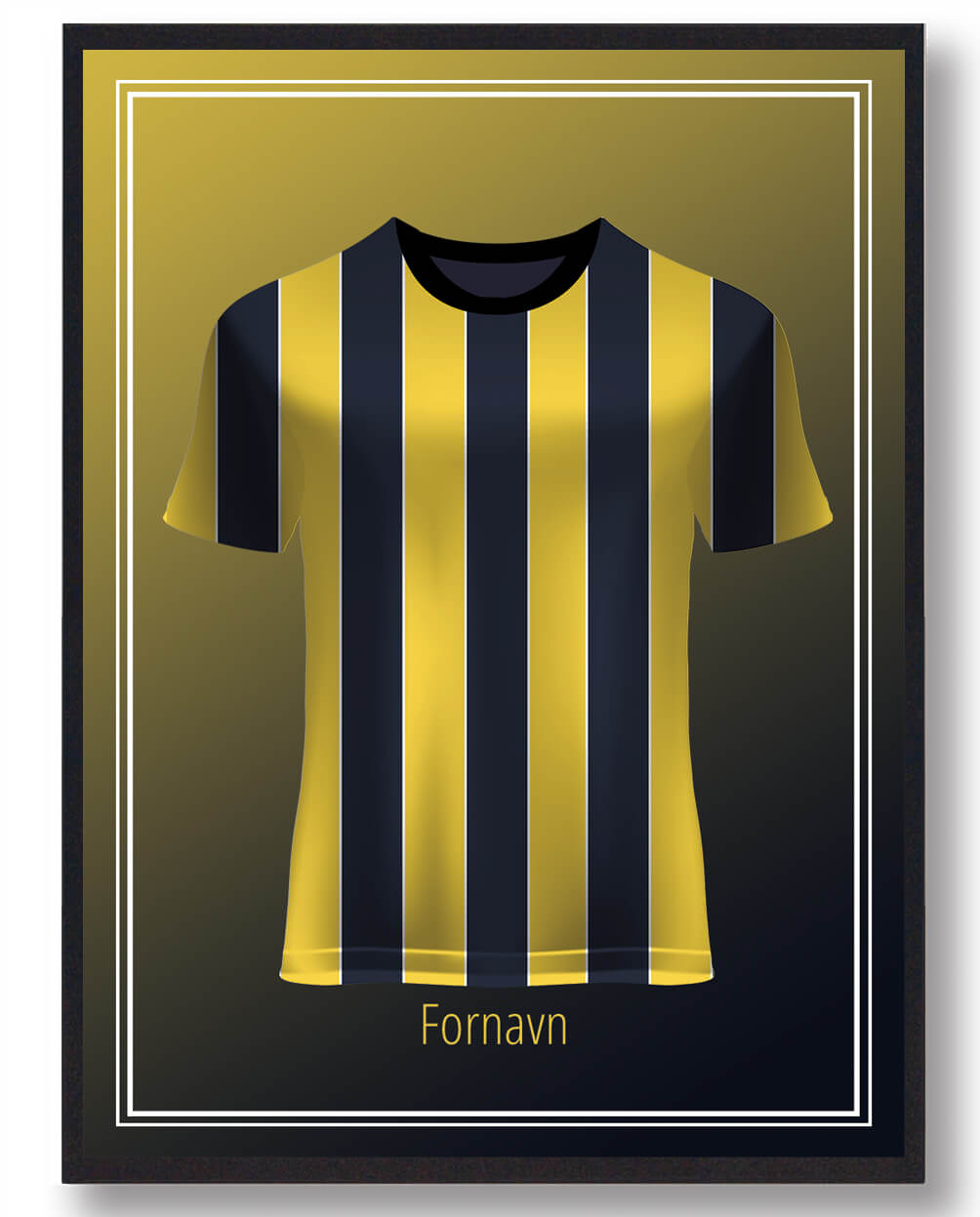 Fenerbahe Trøje Med Navn - Plakatdyr.dk Plakater