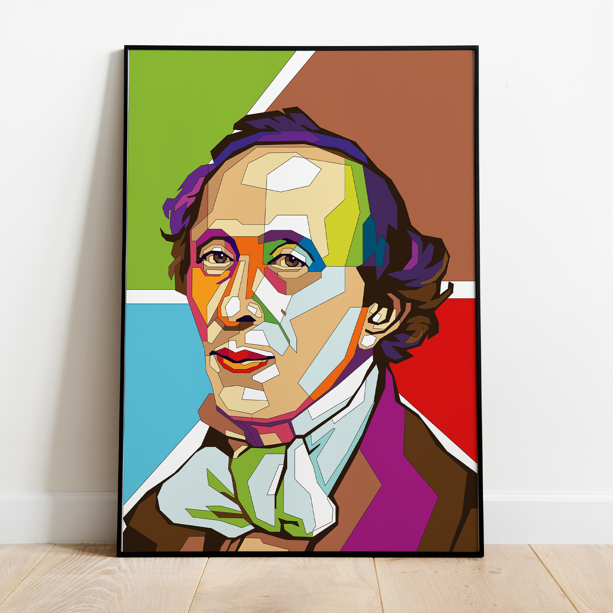 Pop Art Plakat Andersen - Just Karikatur Plakater